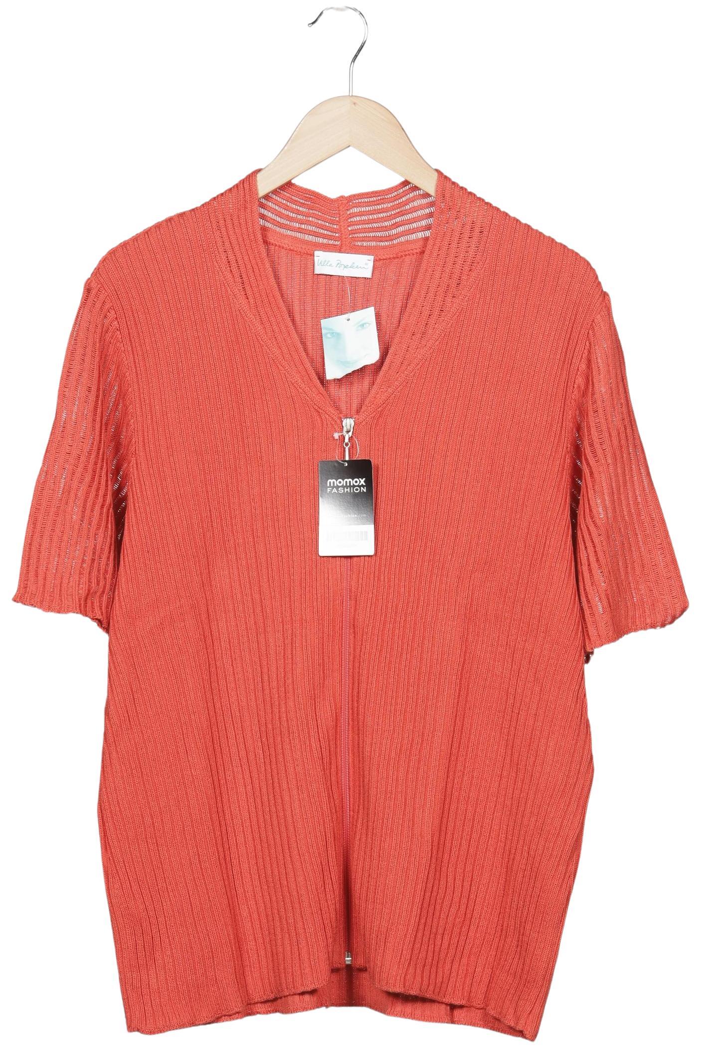 

Ulla Popken Damen Strickjacke, orange, Gr. 46