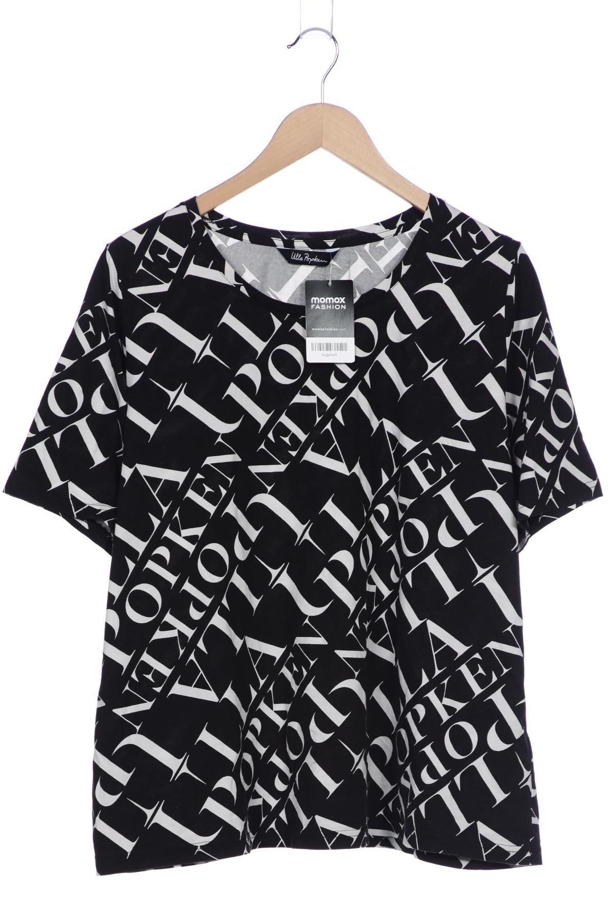 

Ulla Popken Damen T-Shirt, schwarz, Gr. 48
