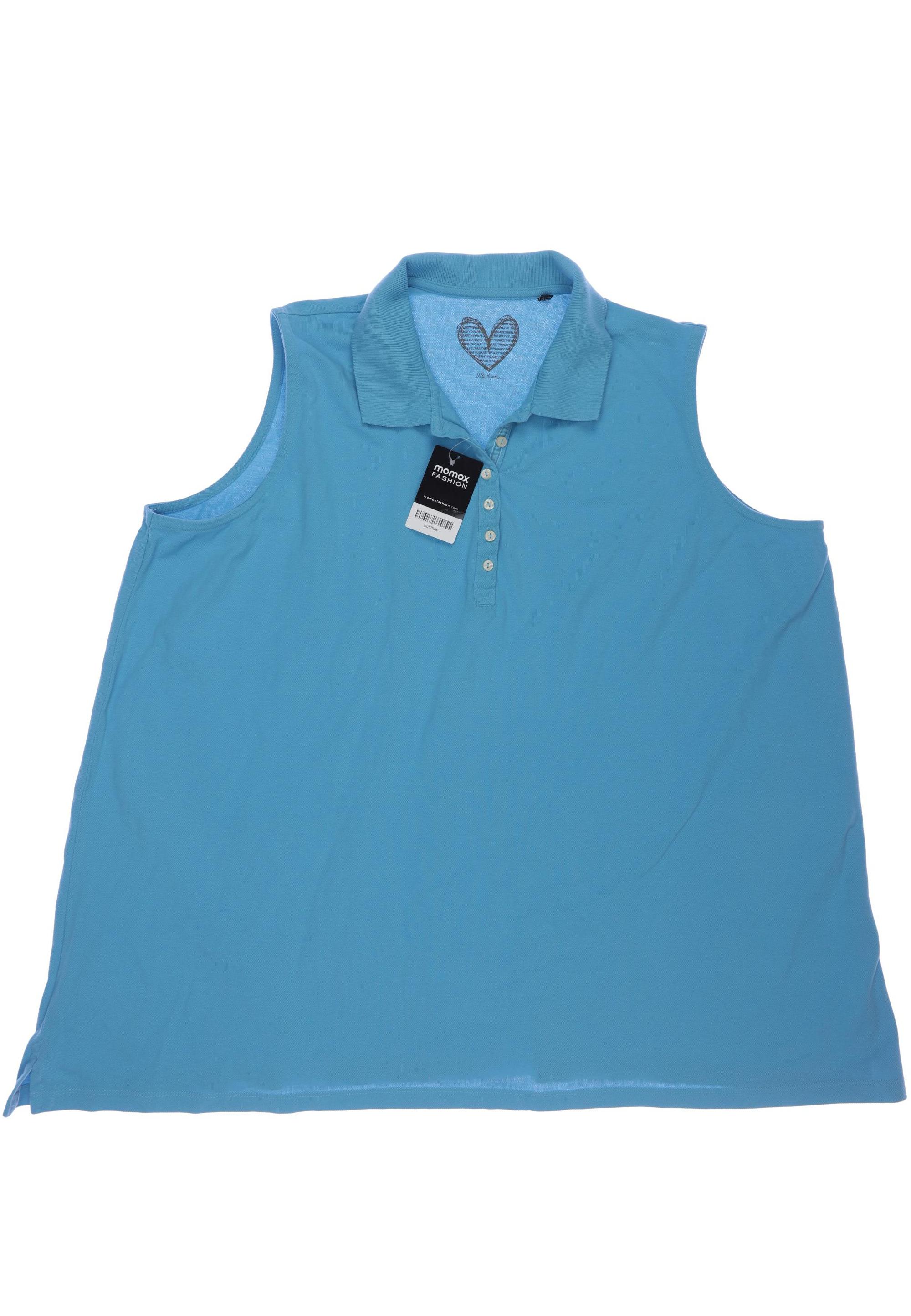 

Ulla Popken Damen Poloshirt, blau, Gr. 54