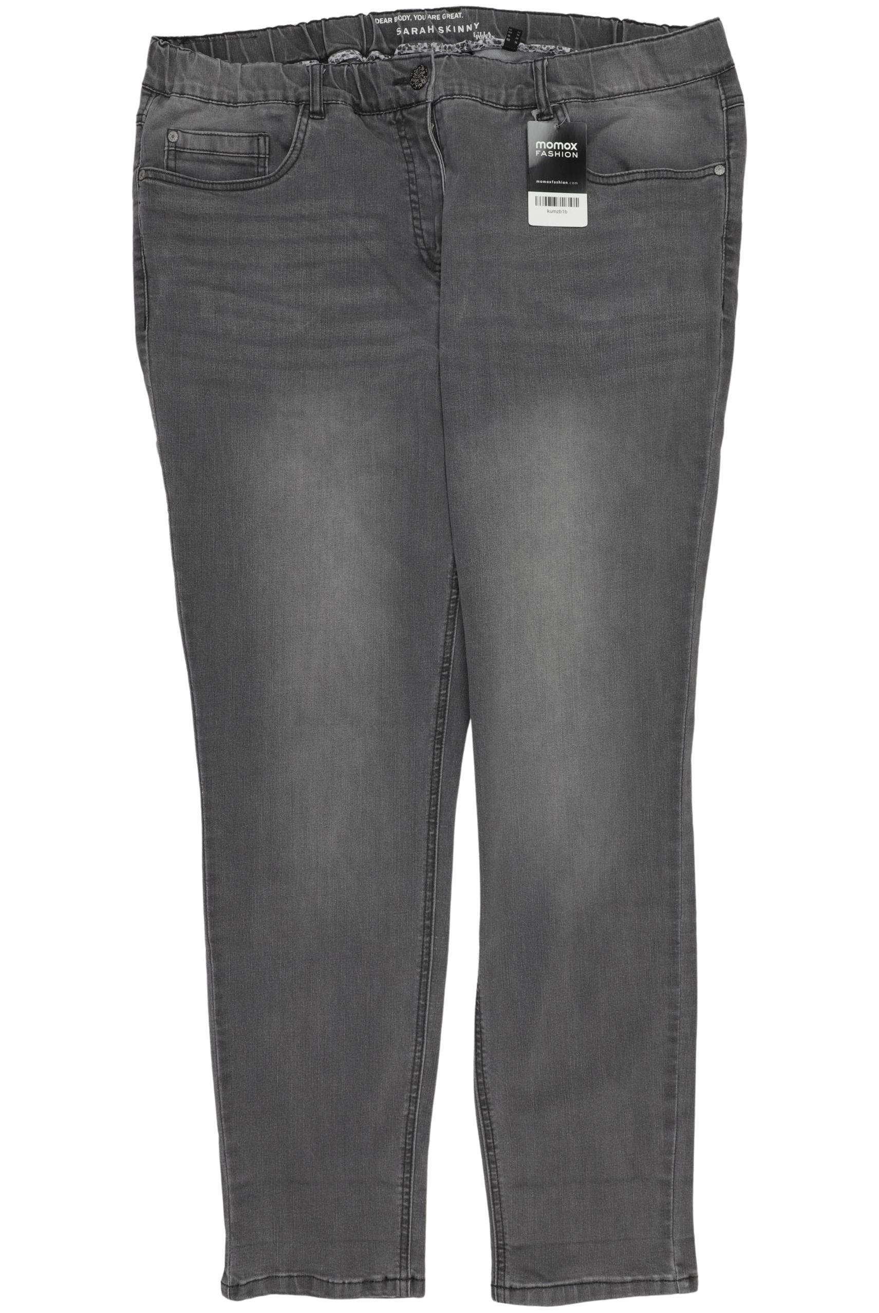 

Ulla Popken Damen Jeans, grau, Gr. 50