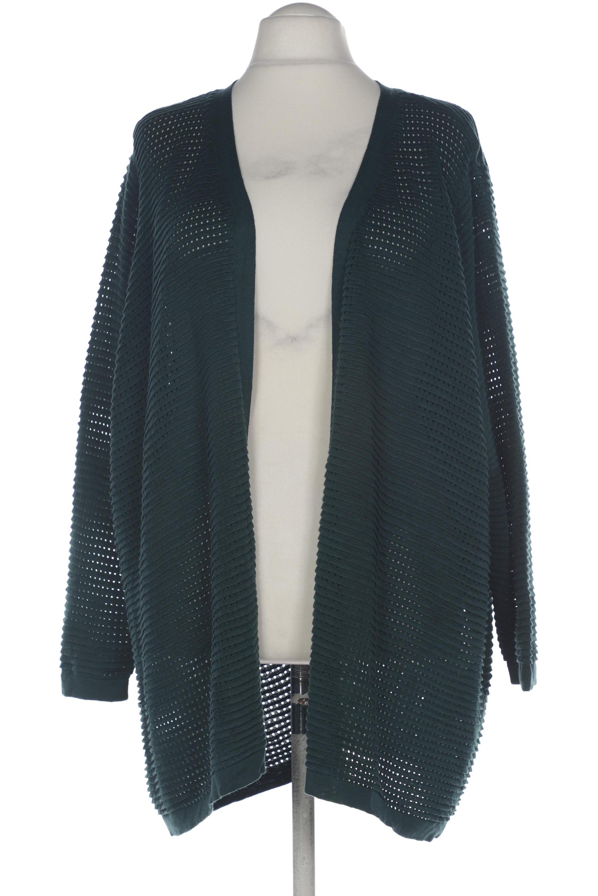

Ulla Popken Damen Strickjacke, türkis, Gr. 58