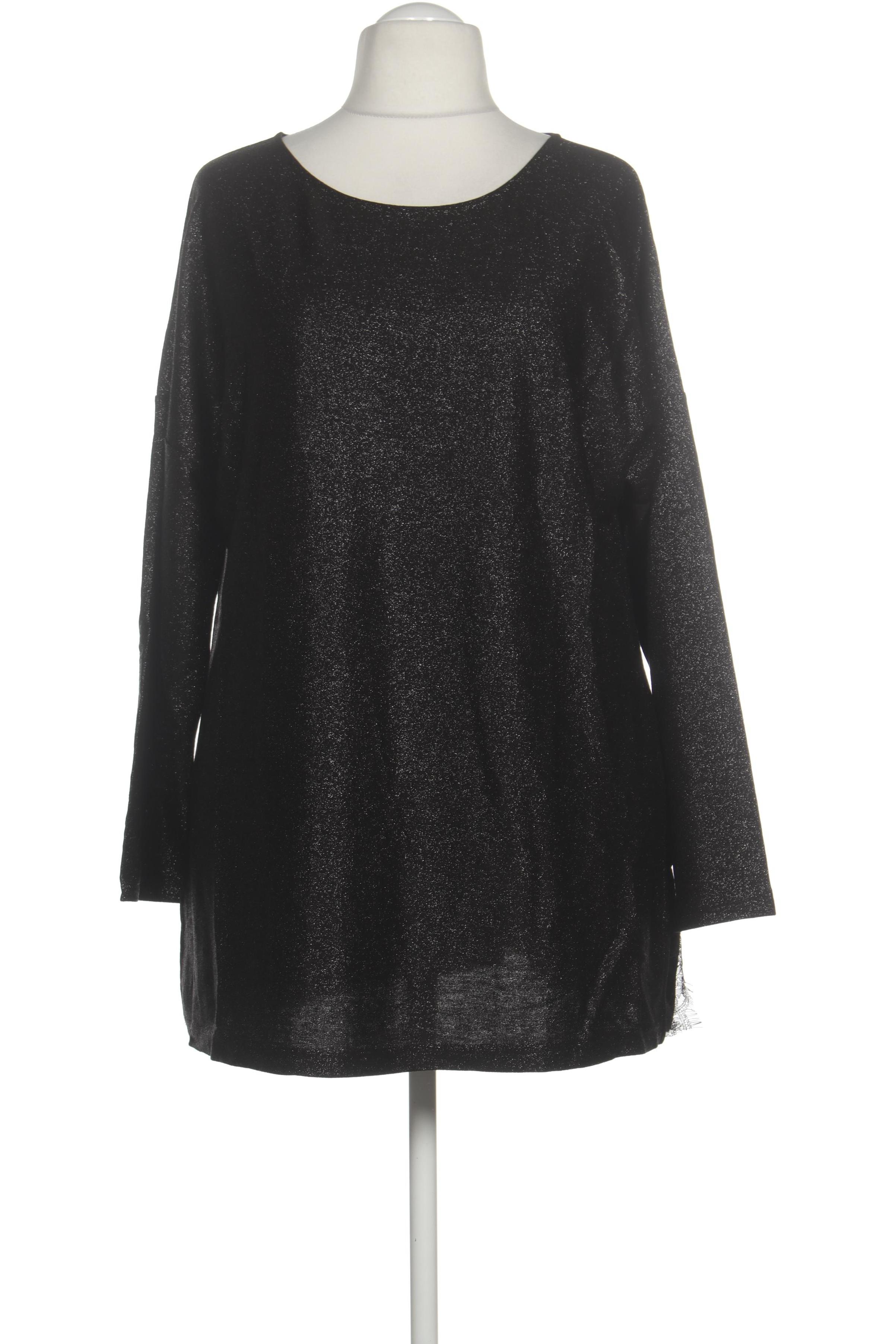 

Ulla Popken Damen Bluse, schwarz, Gr. 46