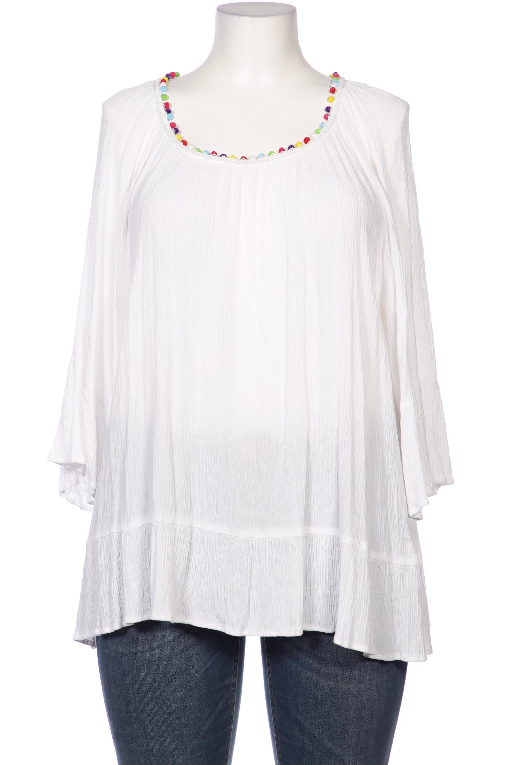 

Ulla Popken Damen Bluse, weiß, Gr. 48