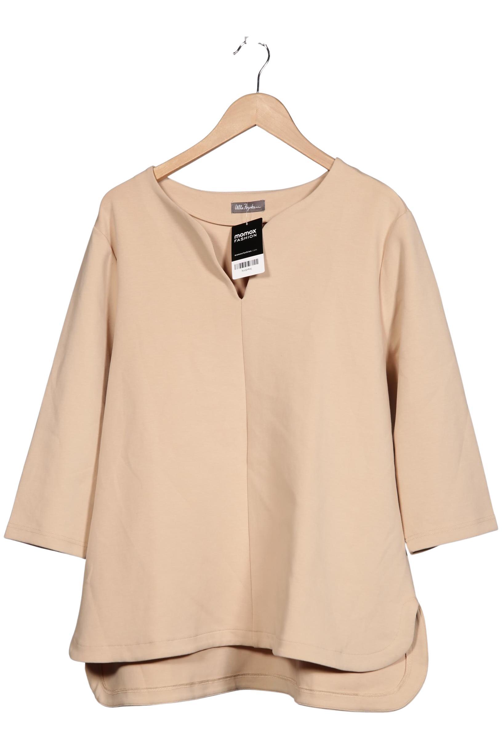 

Ulla Popken Damen Sweatshirt, beige, Gr. 46
