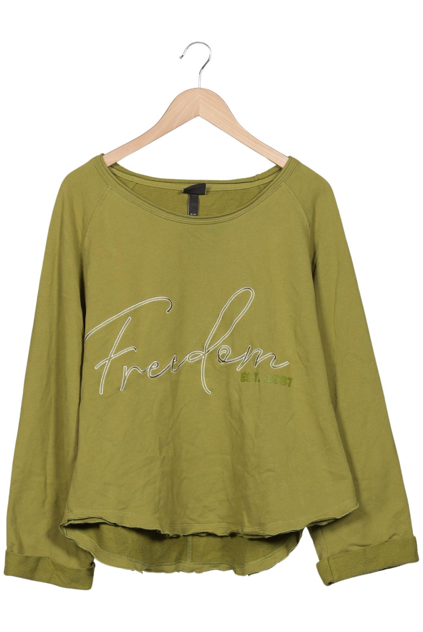

Ulla Popken Damen Sweatshirt, grün, Gr. 42
