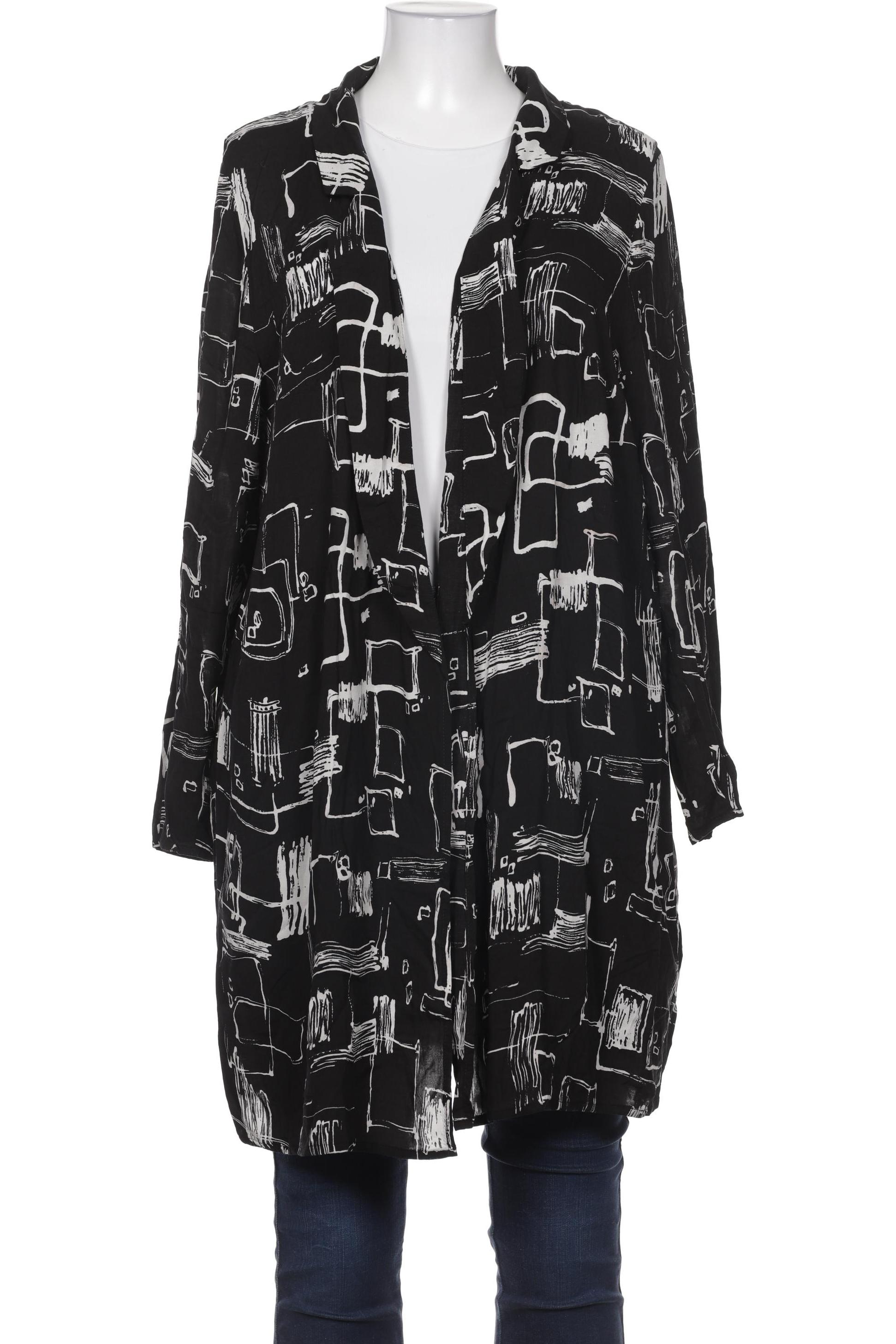 

Ulla Popken Damen Strickjacke, schwarz, Gr. 46