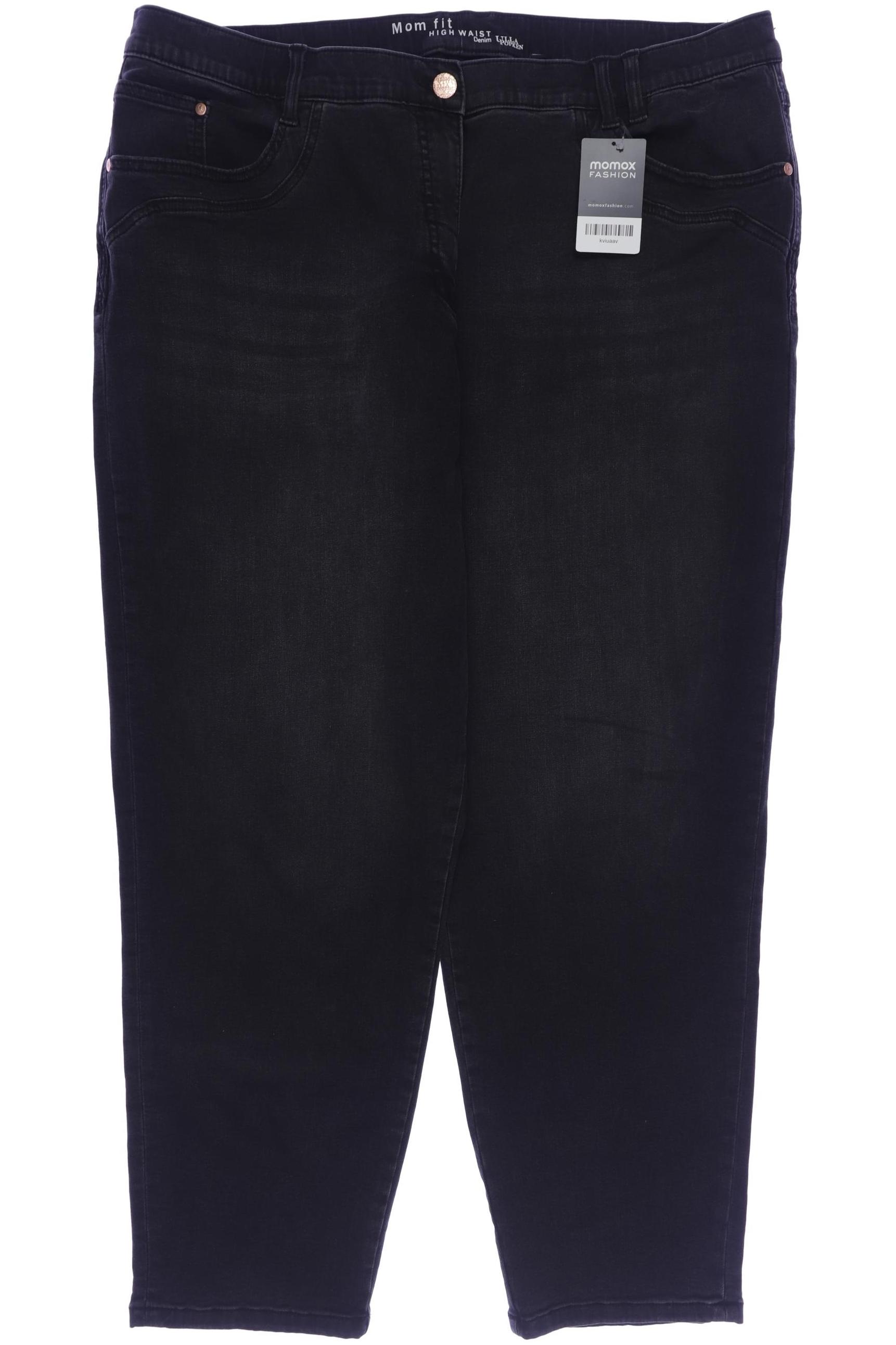 

Ulla Popken Damen Jeans, schwarz, Gr. 50