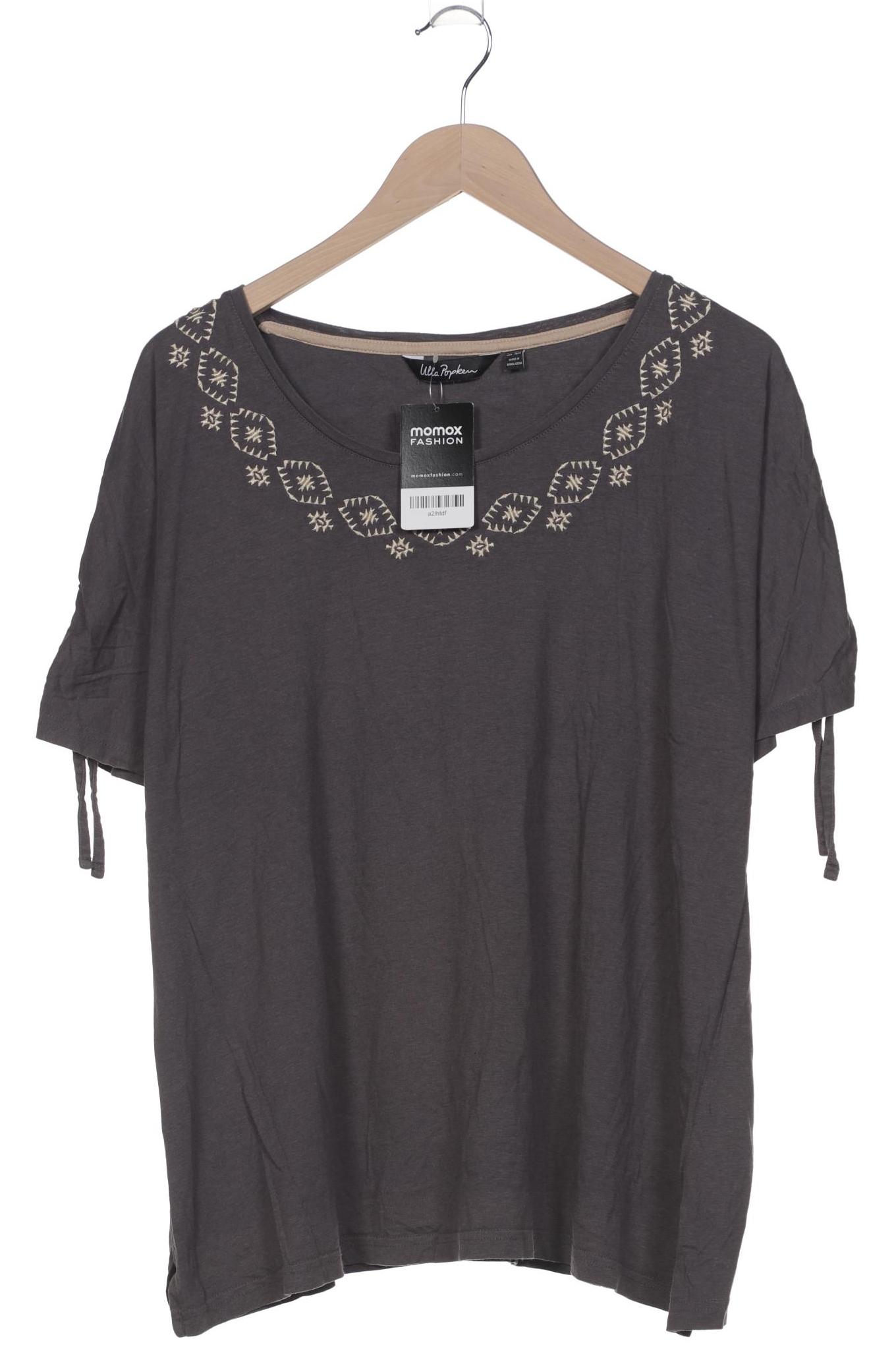 

Ulla Popken Damen T-Shirt, grau, Gr. 46