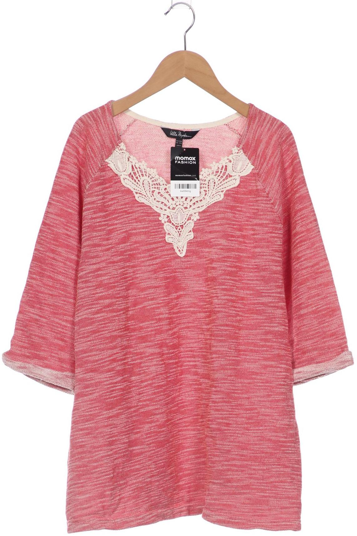 

Ulla Popken Damen Sweatshirt, rot, Gr. 42
