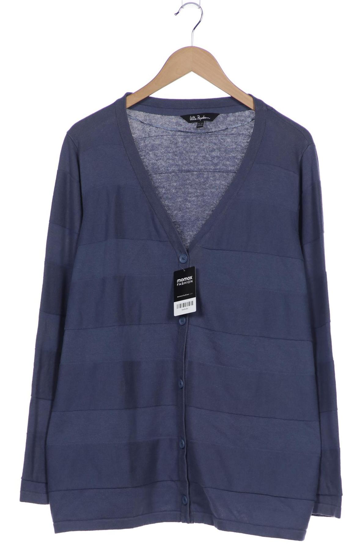 

Ulla Popken Damen Strickjacke, blau, Gr. 46