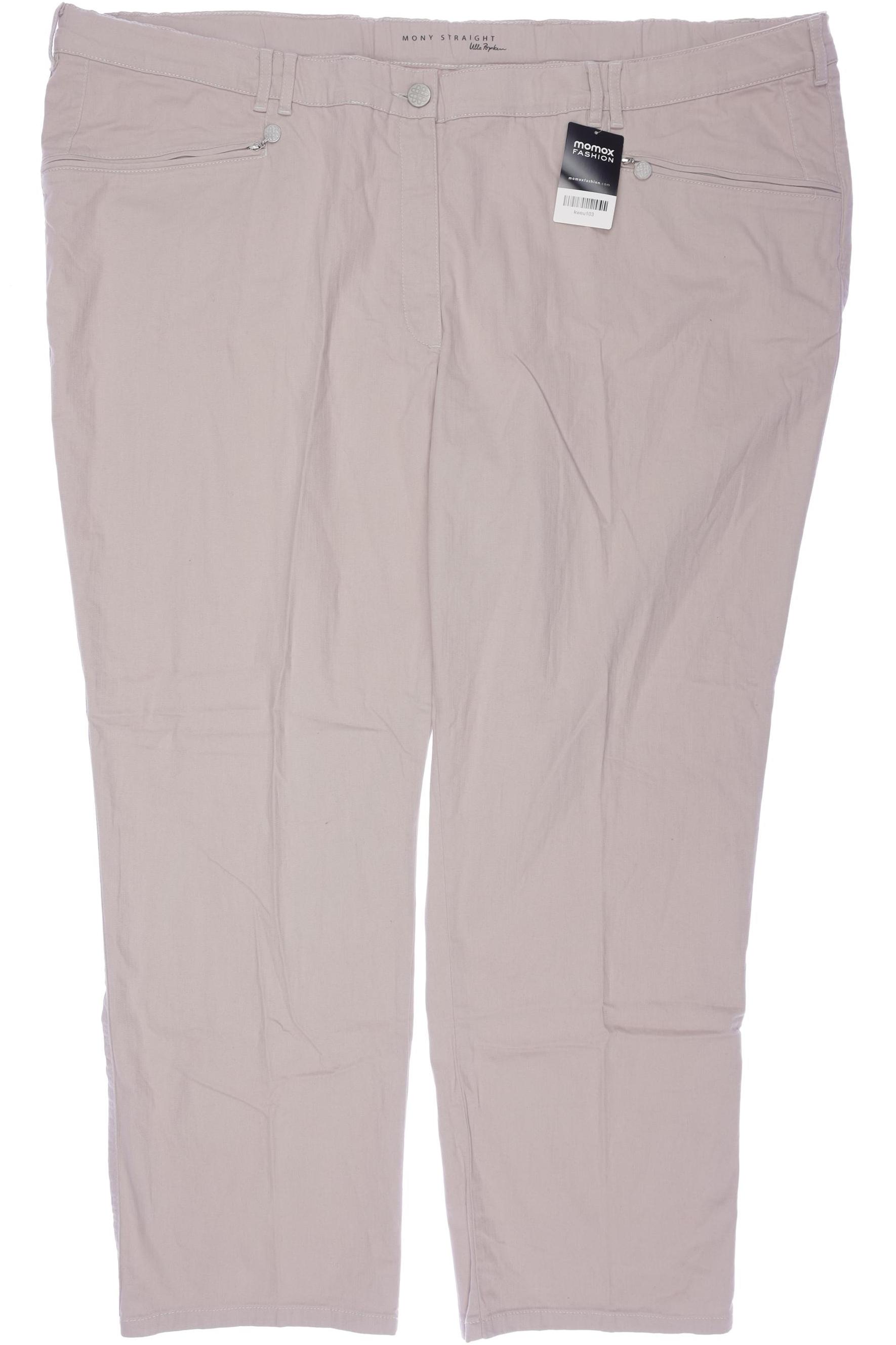 

Ulla Popken Damen Stoffhose, beige, Gr. 60