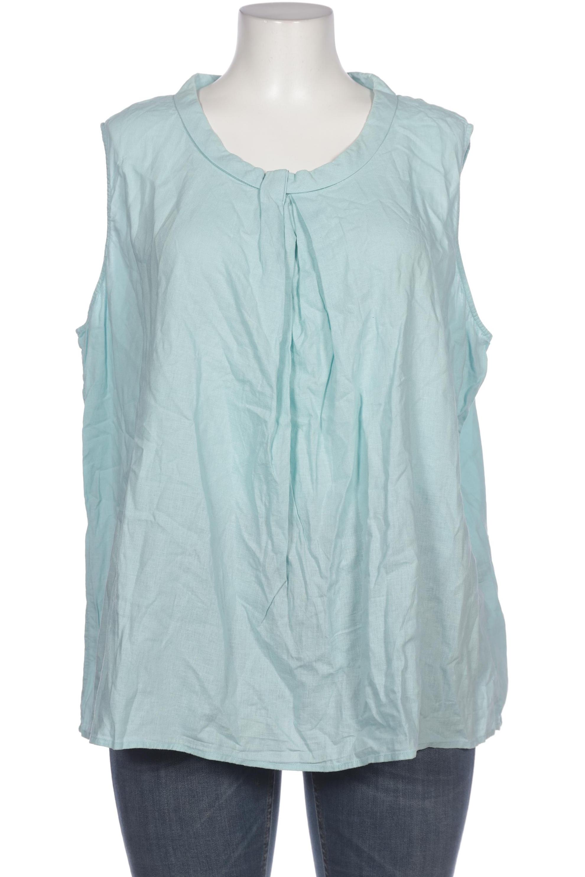 

Ulla Popken Damen Bluse, türkis, Gr. 50