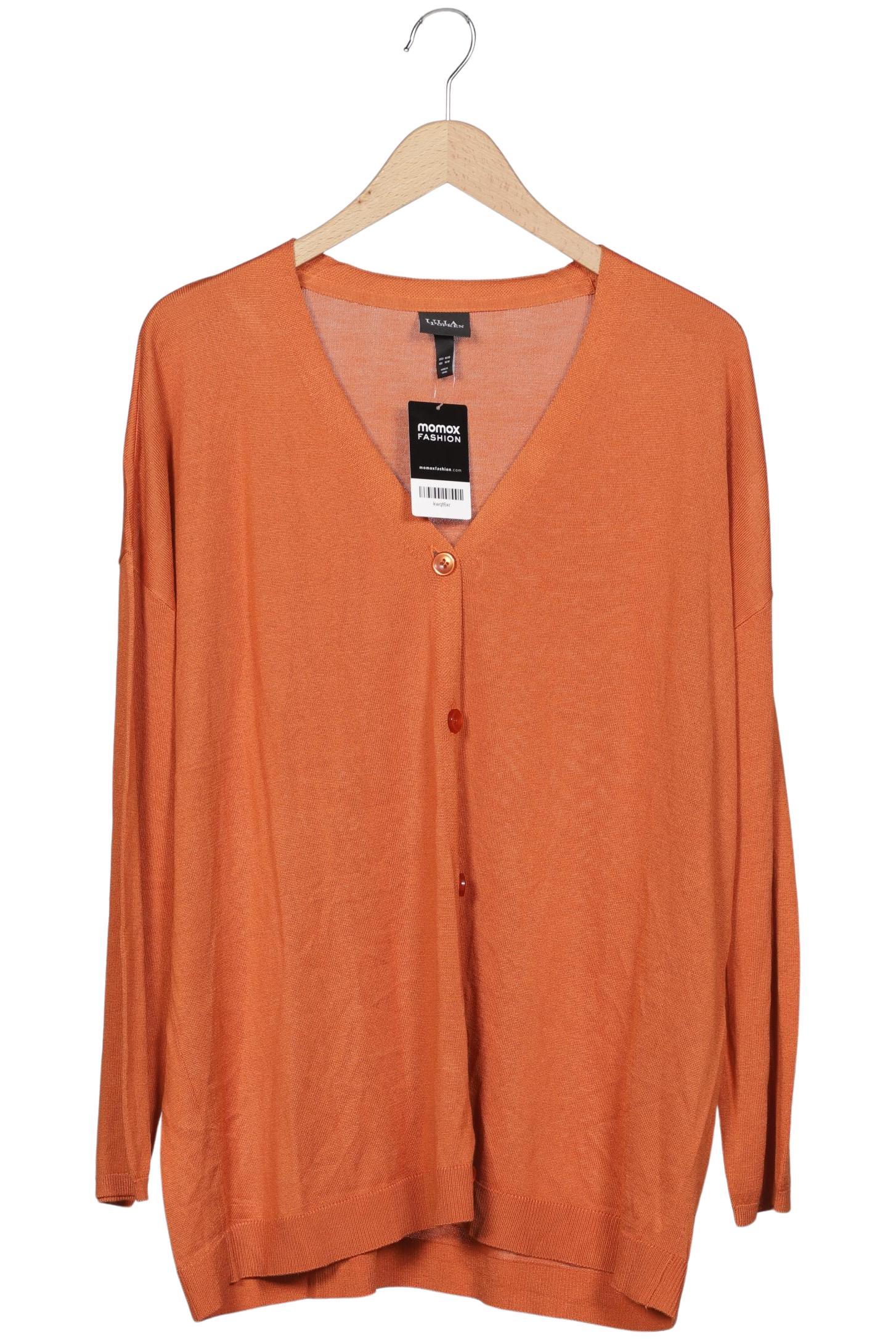 

Ulla Popken Damen Strickjacke, orange, Gr. 46