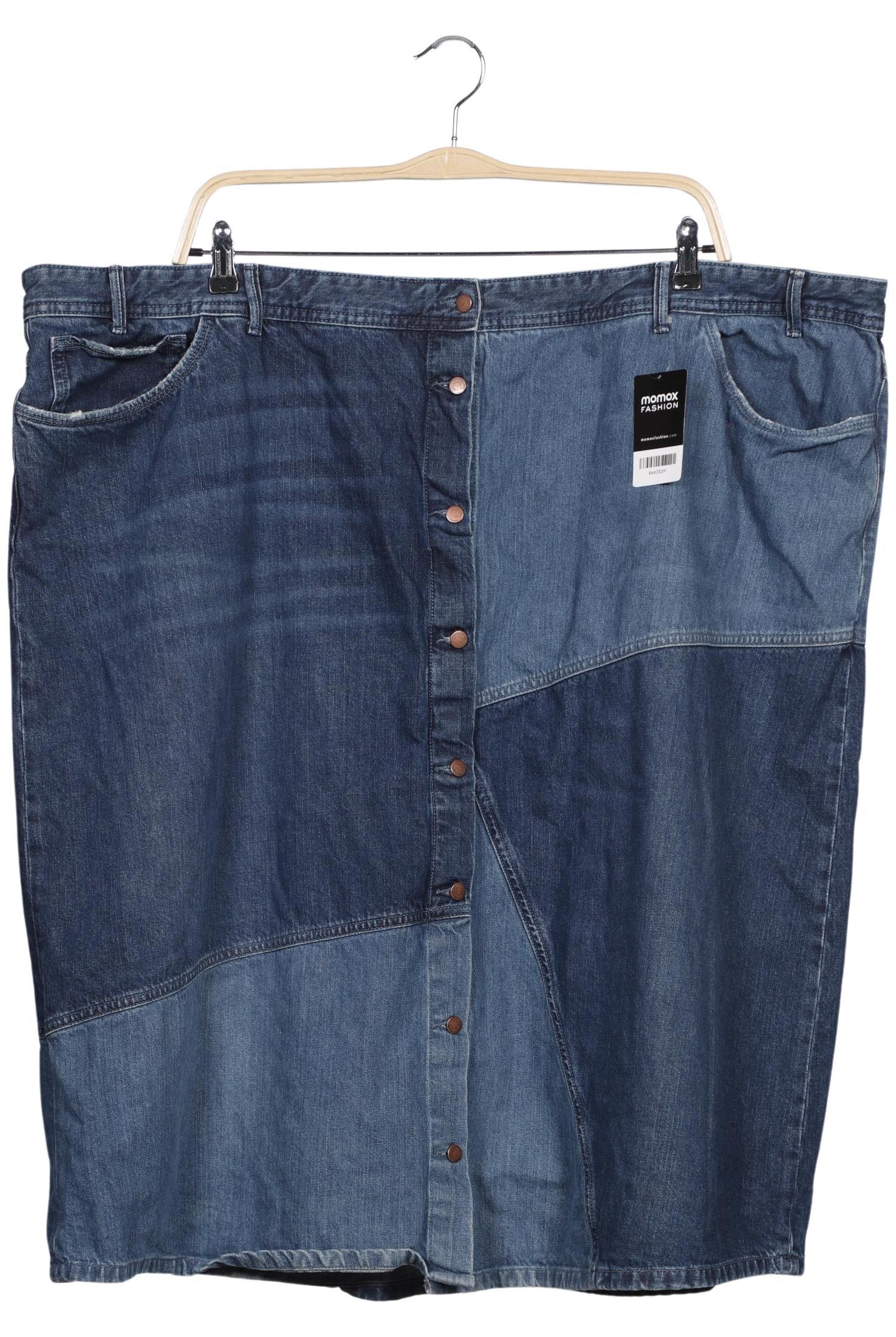 

Ulla Popken Damen Rock, blau, Gr. 58