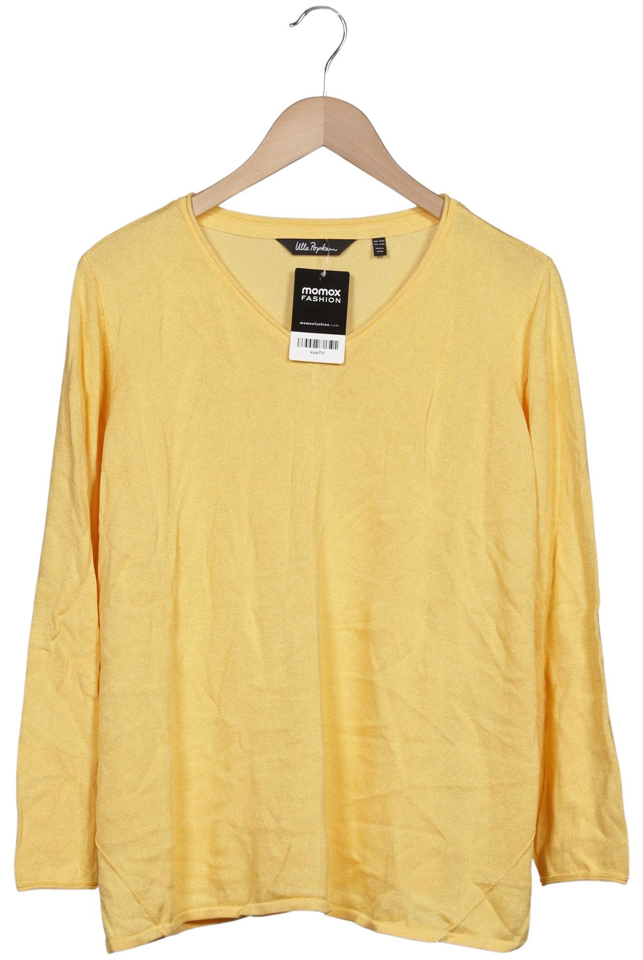 

Ulla Popken Damen Pullover, gelb, Gr. 50