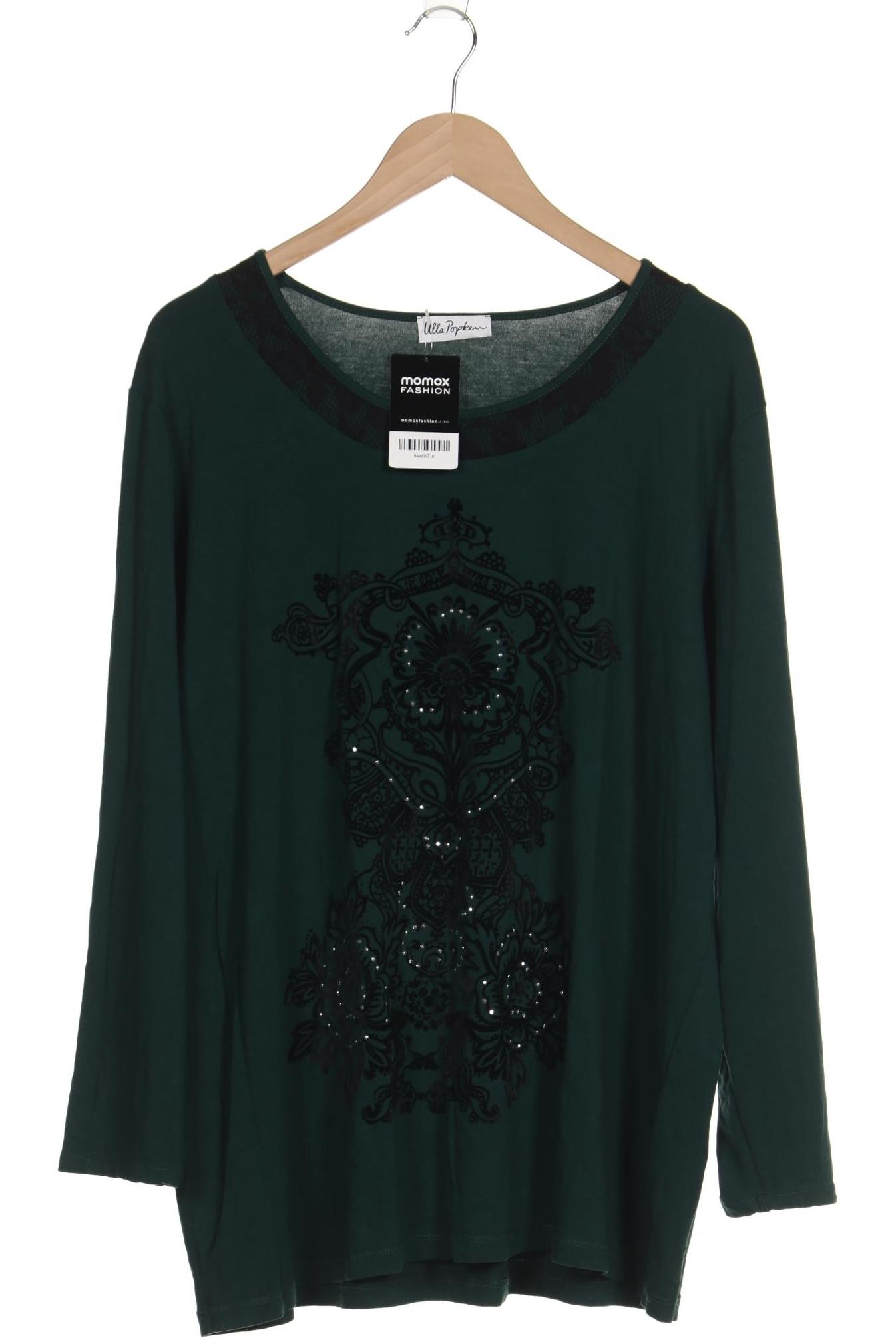 

Ulla Popken Damen Langarmshirt, grün, Gr. 50