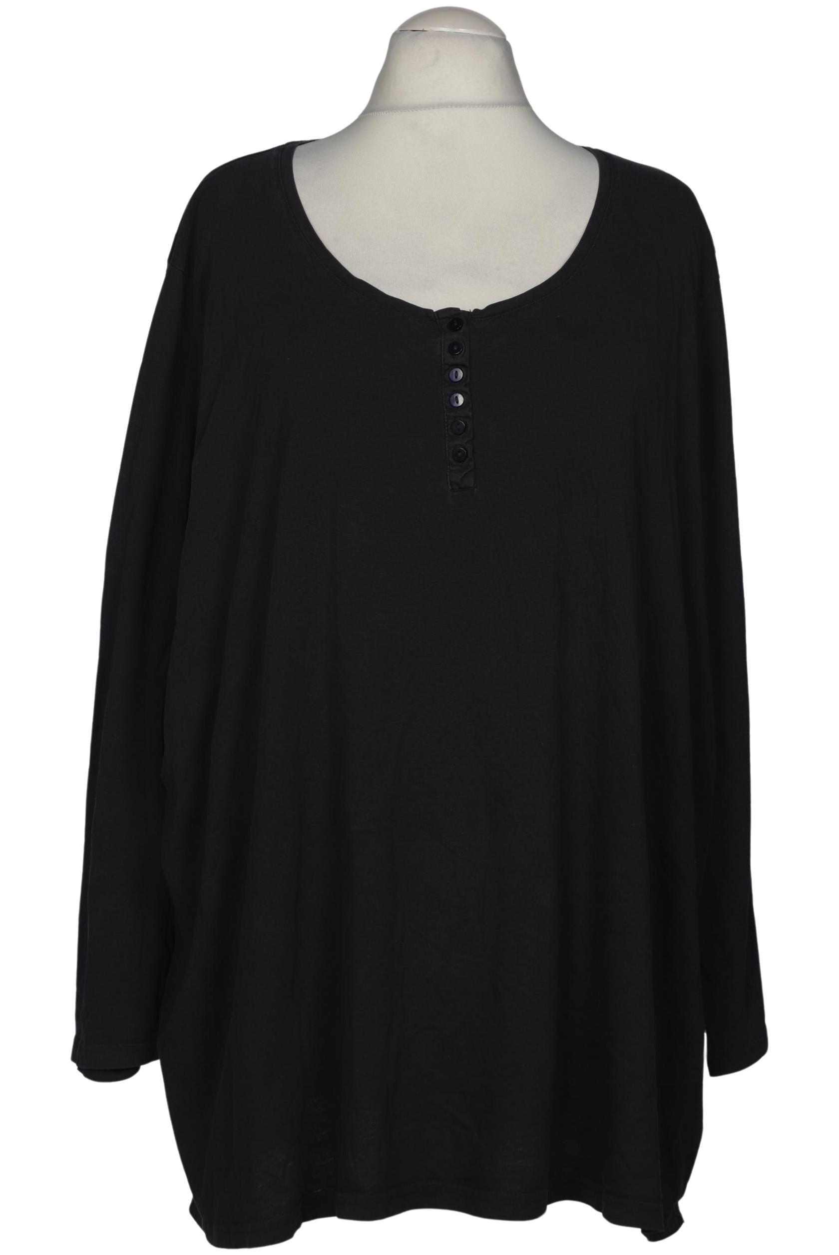 

Ulla Popken Damen Langarmshirt, schwarz, Gr. 58