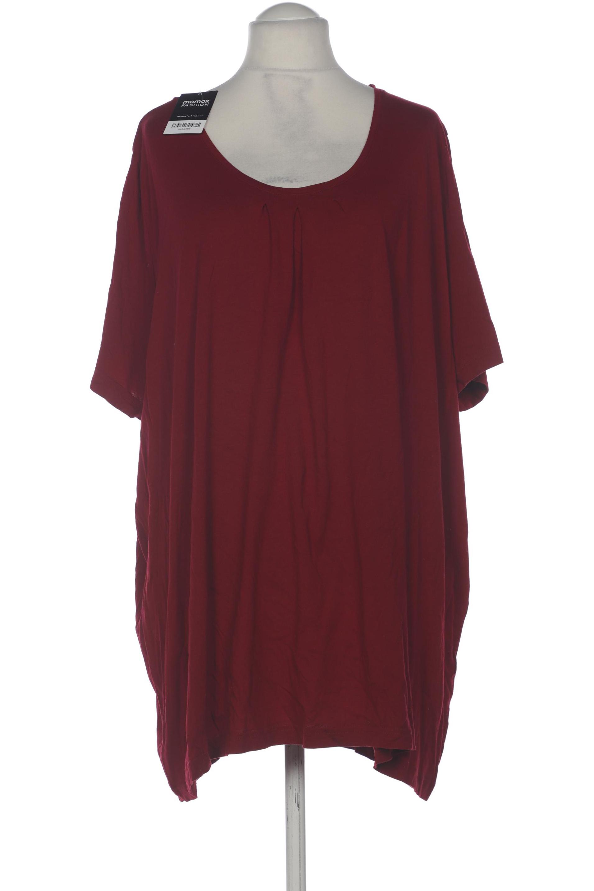 

Ulla Popken Damen T-Shirt, bordeaux, Gr. 52