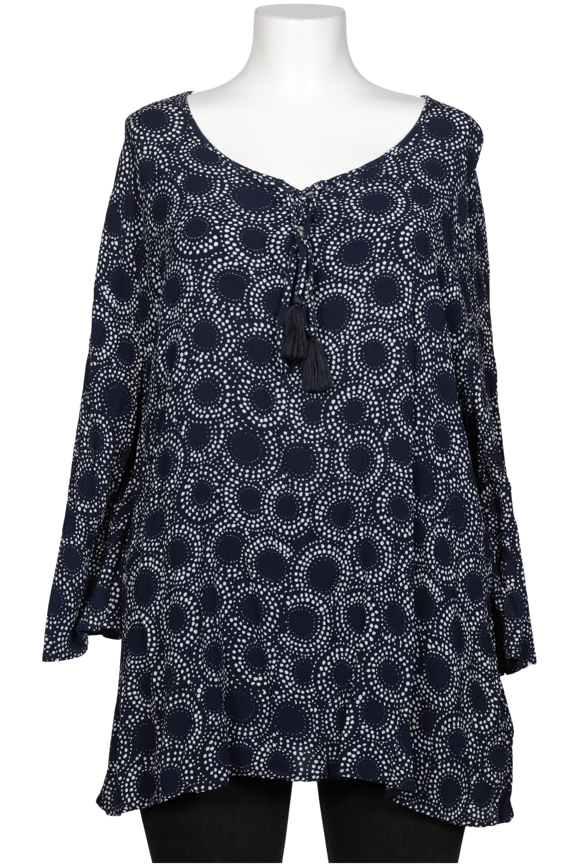 

Ulla Popken Damen Bluse, blau, Gr. 50