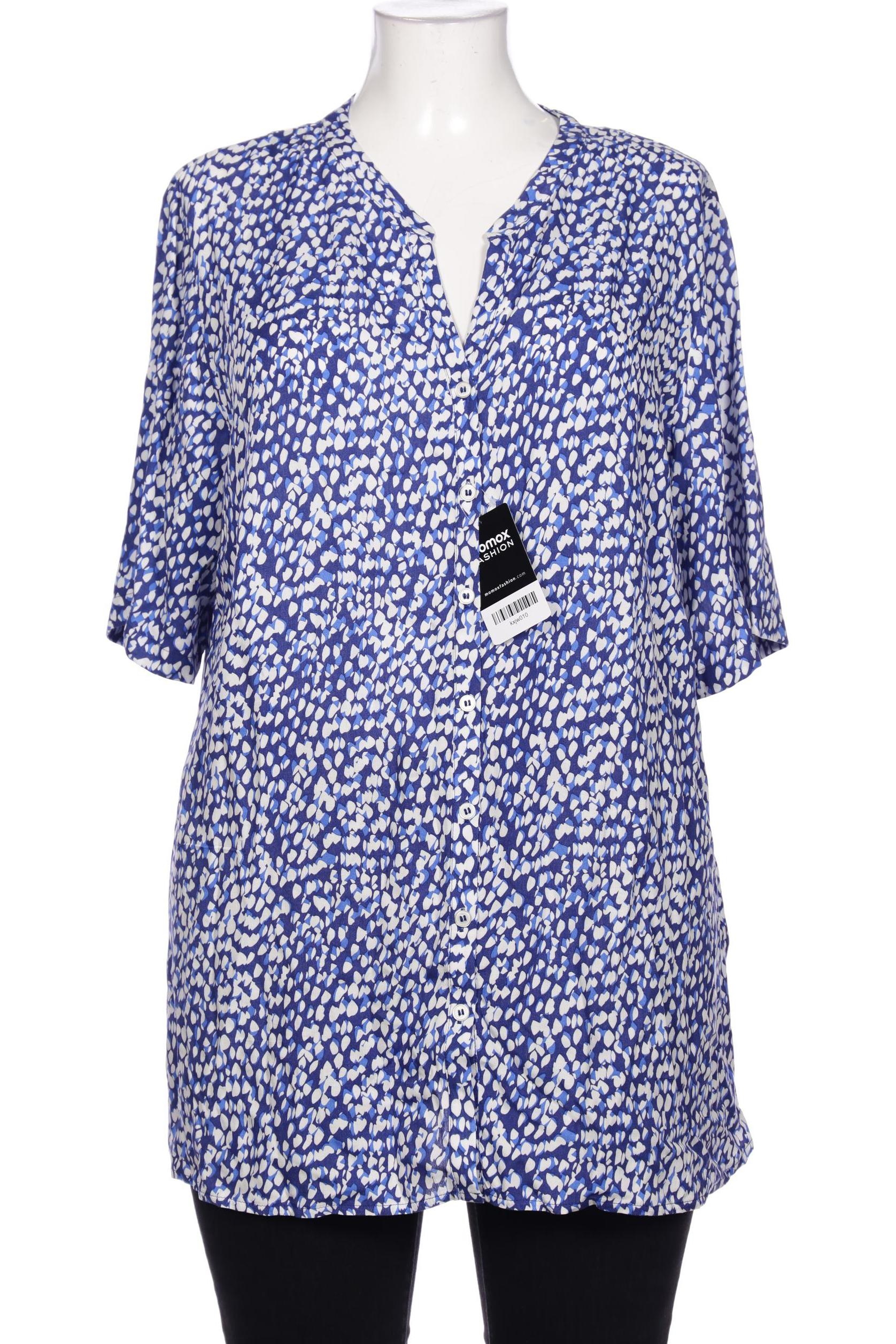 

Ulla Popken Damen Bluse, blau, Gr. 46