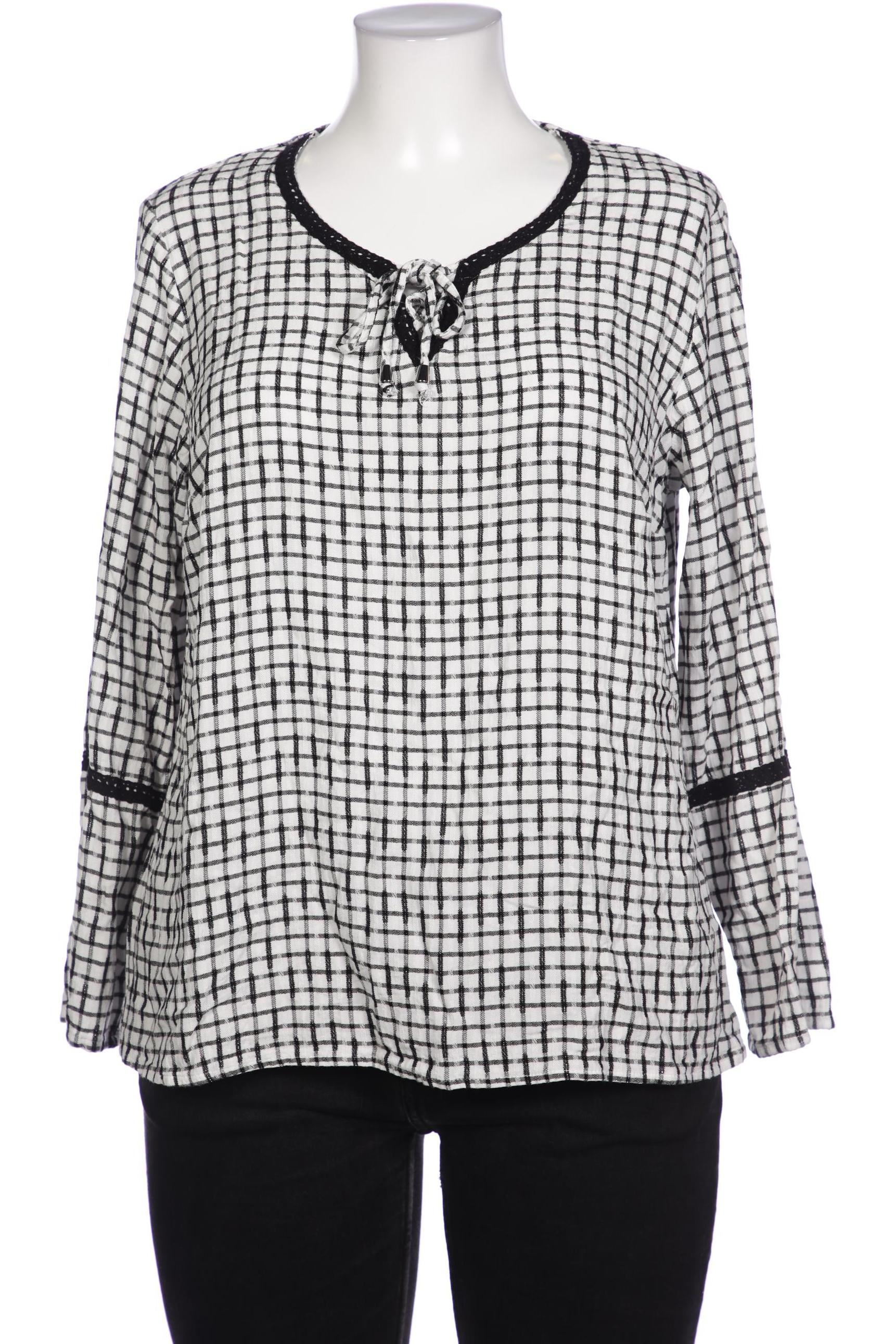 

Ulla Popken Damen Bluse, weiß, Gr. 46