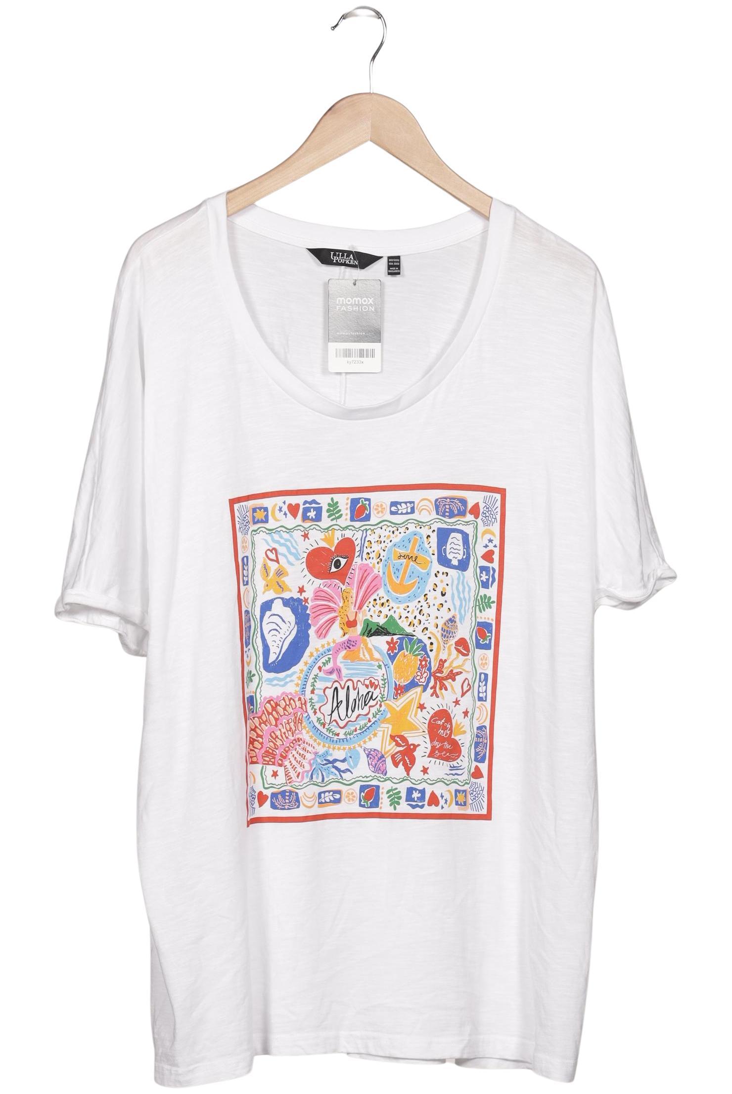 

Ulla Popken Damen T-Shirt, weiß, Gr. 50