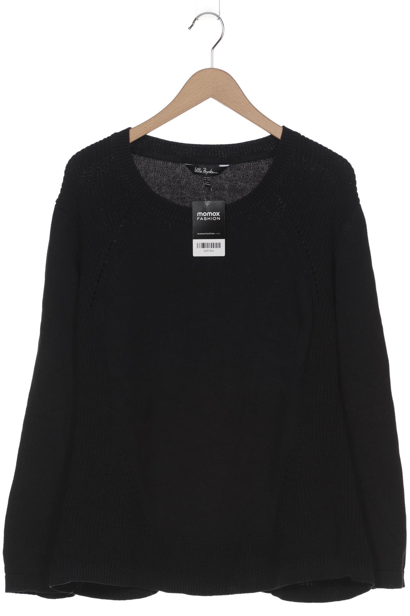 

Ulla Popken Damen Pullover, schwarz, Gr. 46