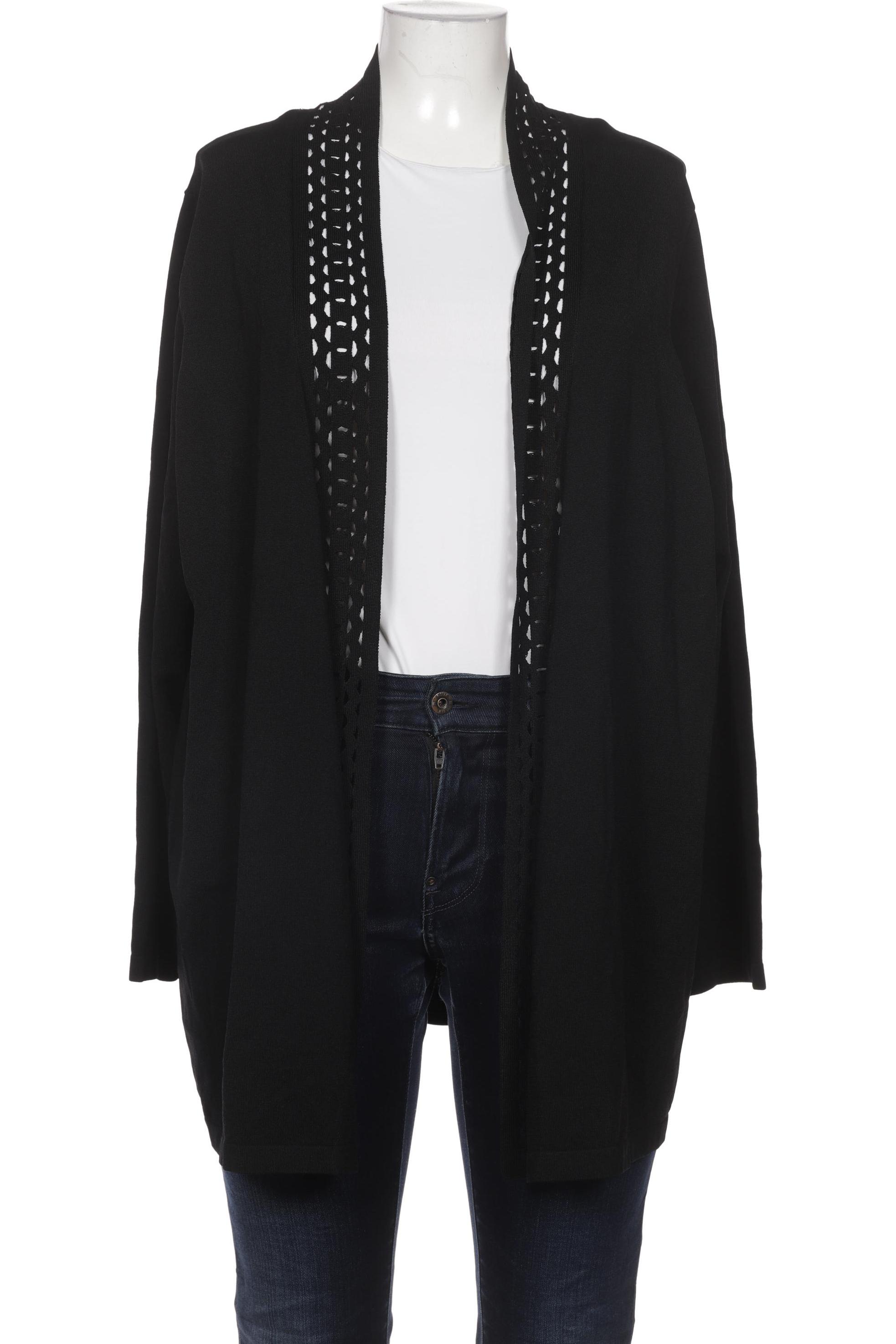 

Ulla Popken Damen Strickjacke, schwarz, Gr. 50