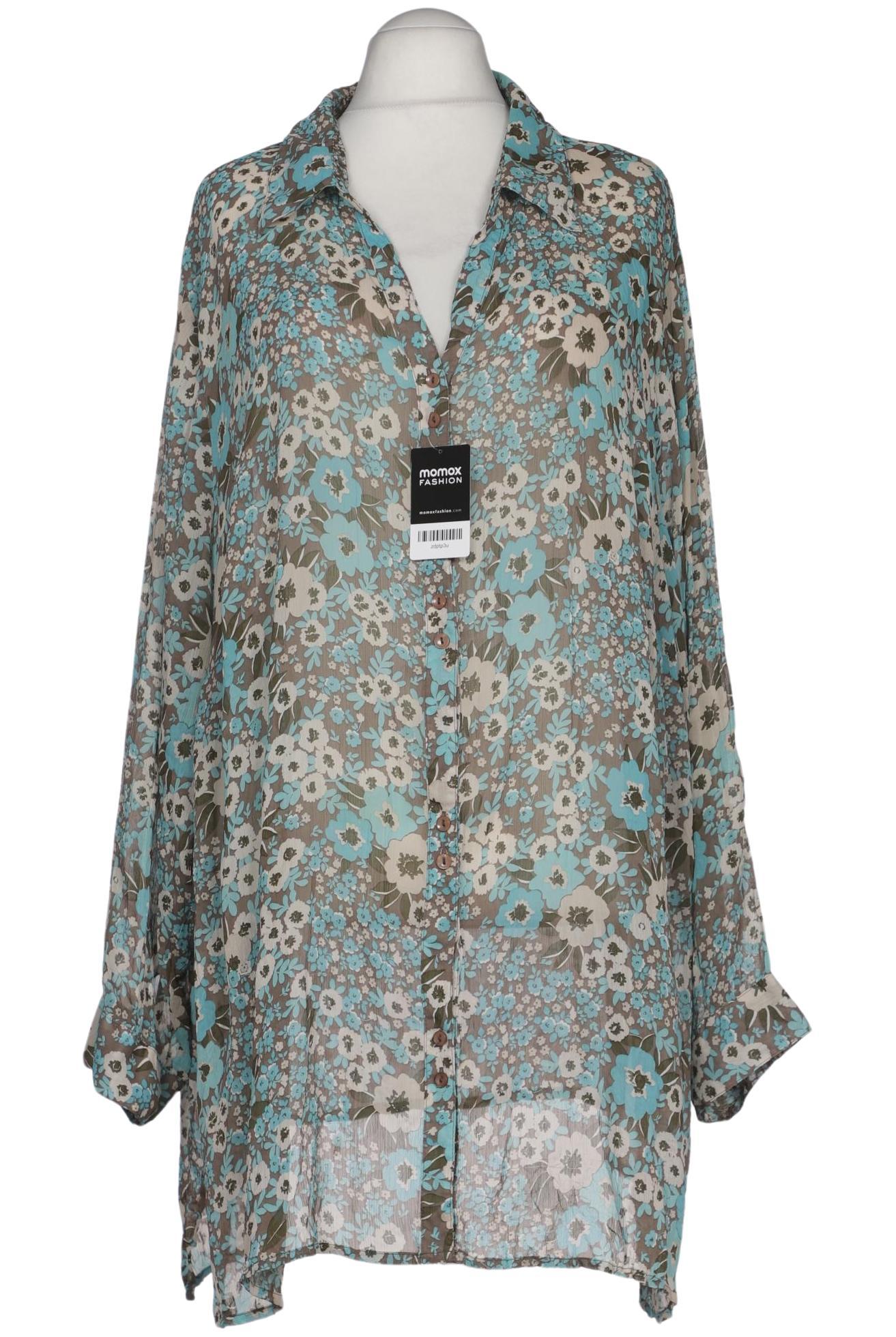 

Ulla Popken Damen Bluse, blau, Gr. 64