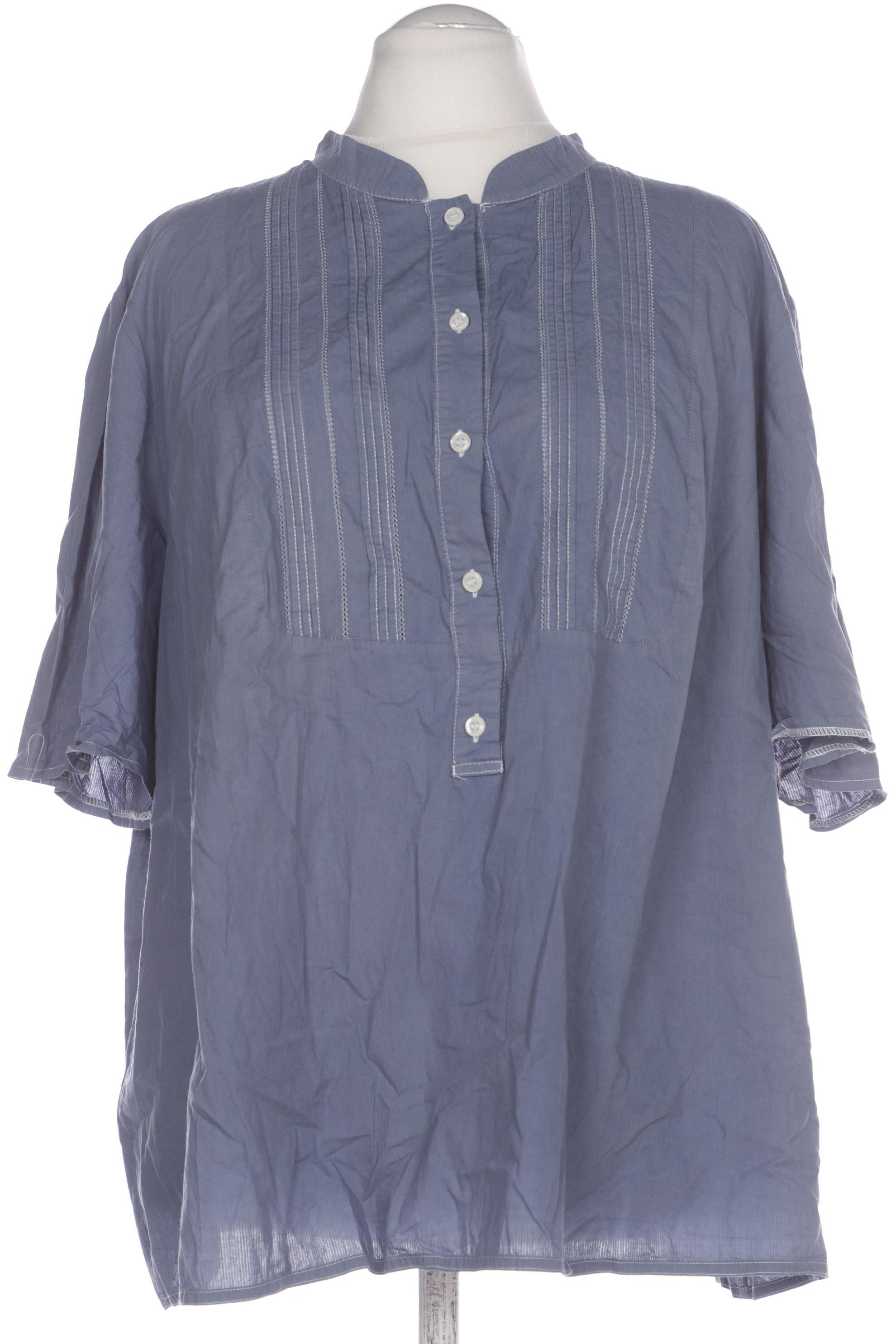 

Ulla Popken Damen Bluse, blau, Gr. 54