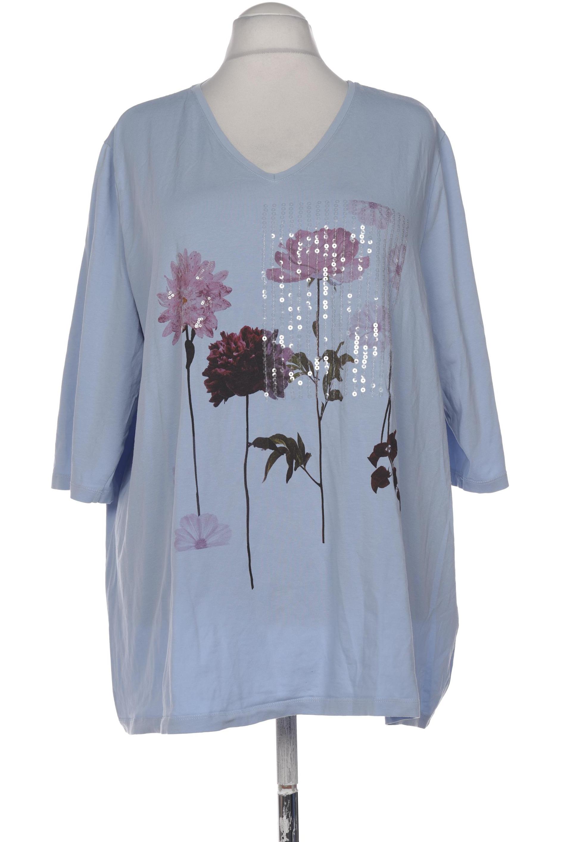 

Ulla Popken Damen T-Shirt, hellblau, Gr. 54