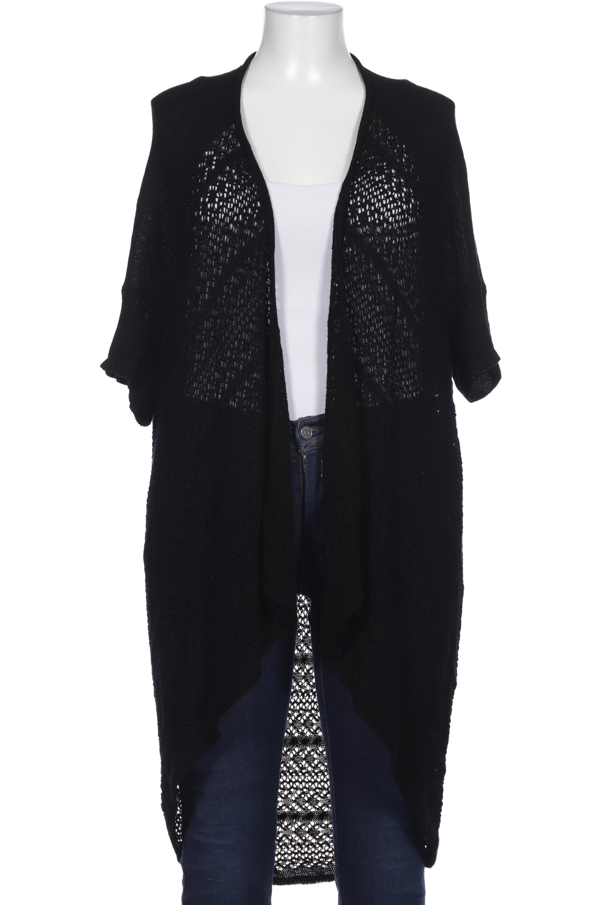

Ulla Popken Damen Strickjacke, schwarz, Gr. 48