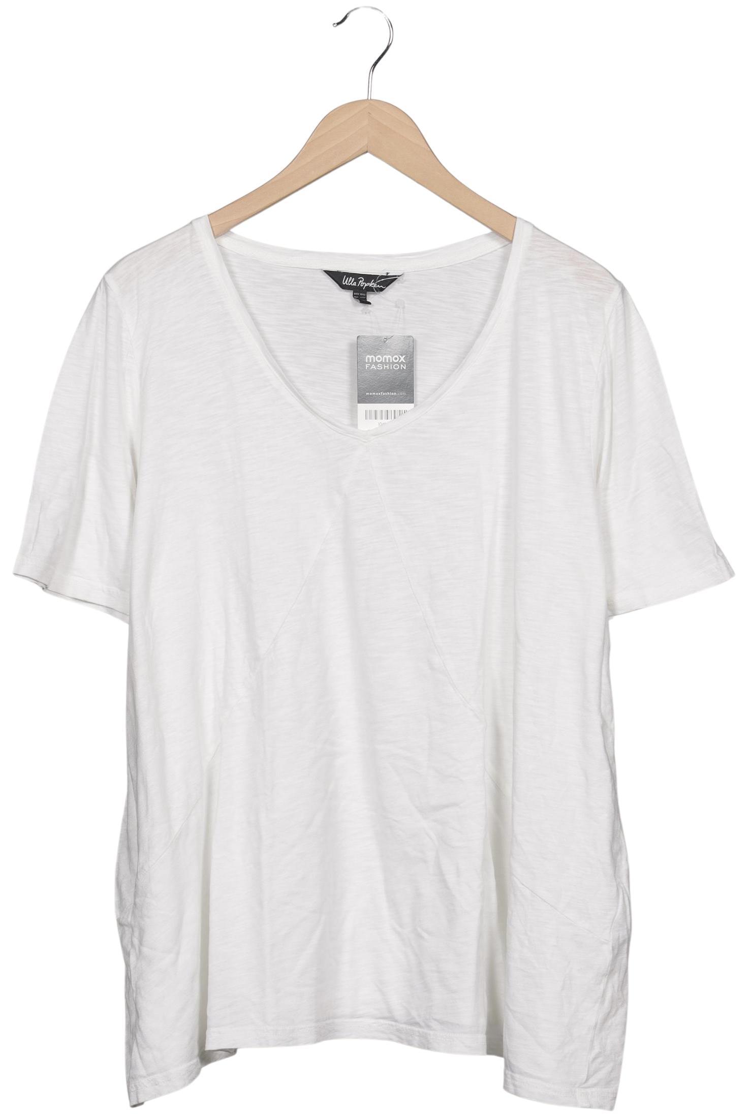 

Ulla Popken Damen T-Shirt, weiß, Gr. 50