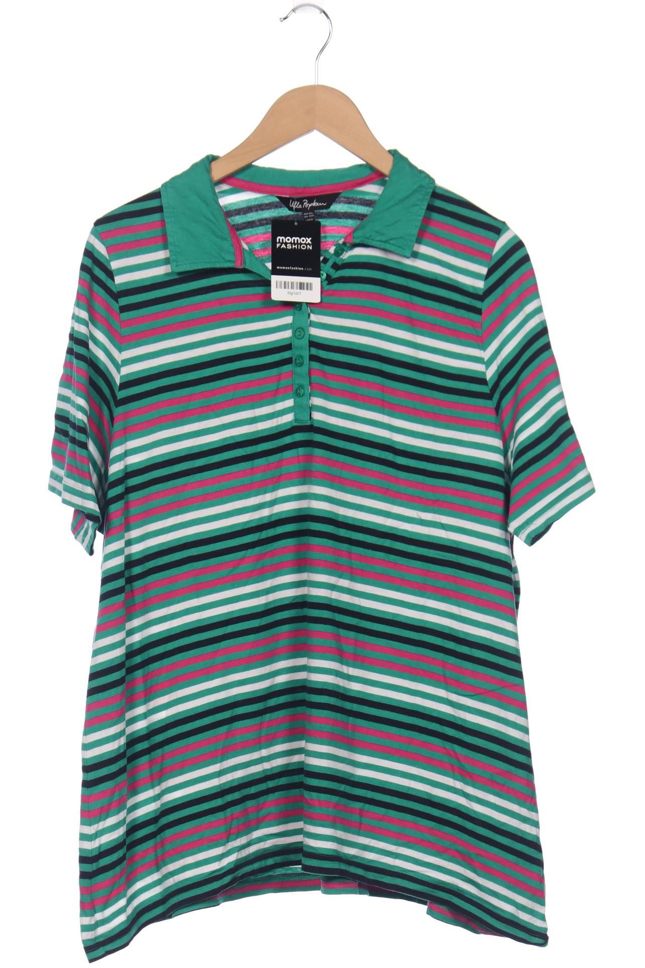 

Ulla Popken Damen Poloshirt, grün, Gr. 50