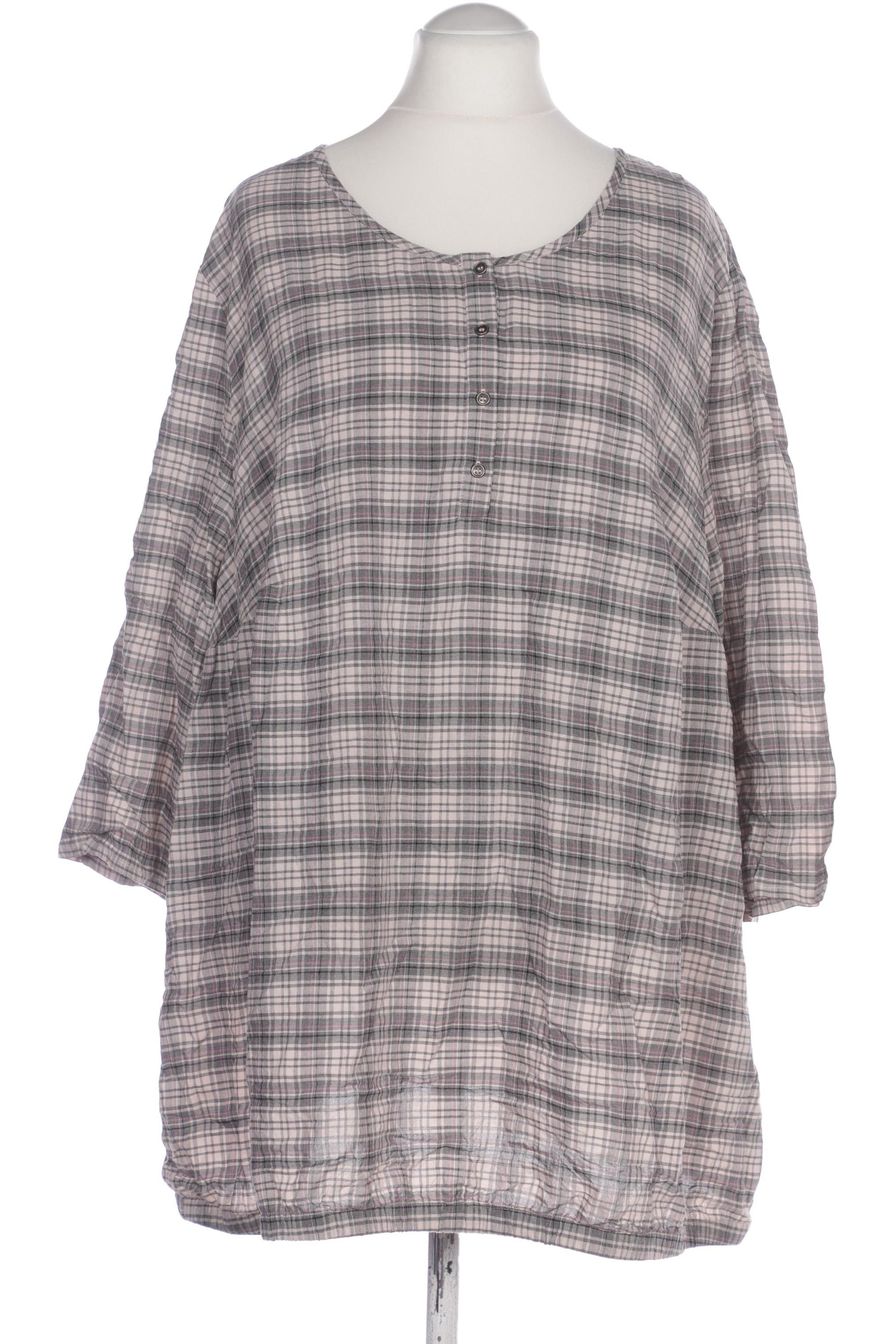 

Ulla Popken Damen Bluse, grau, Gr. 58