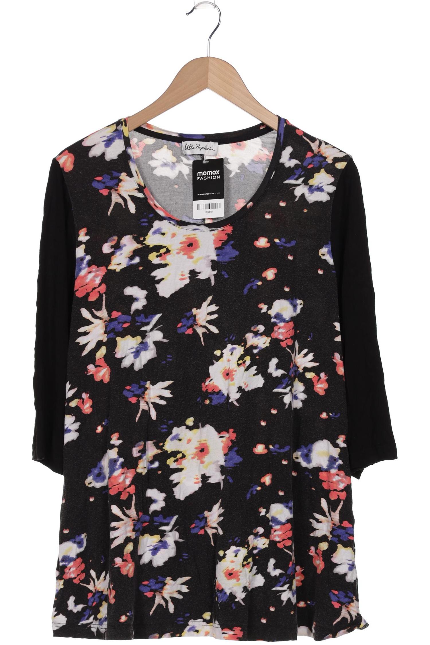 

Ulla Popken Damen Langarmshirt, schwarz, Gr. 46