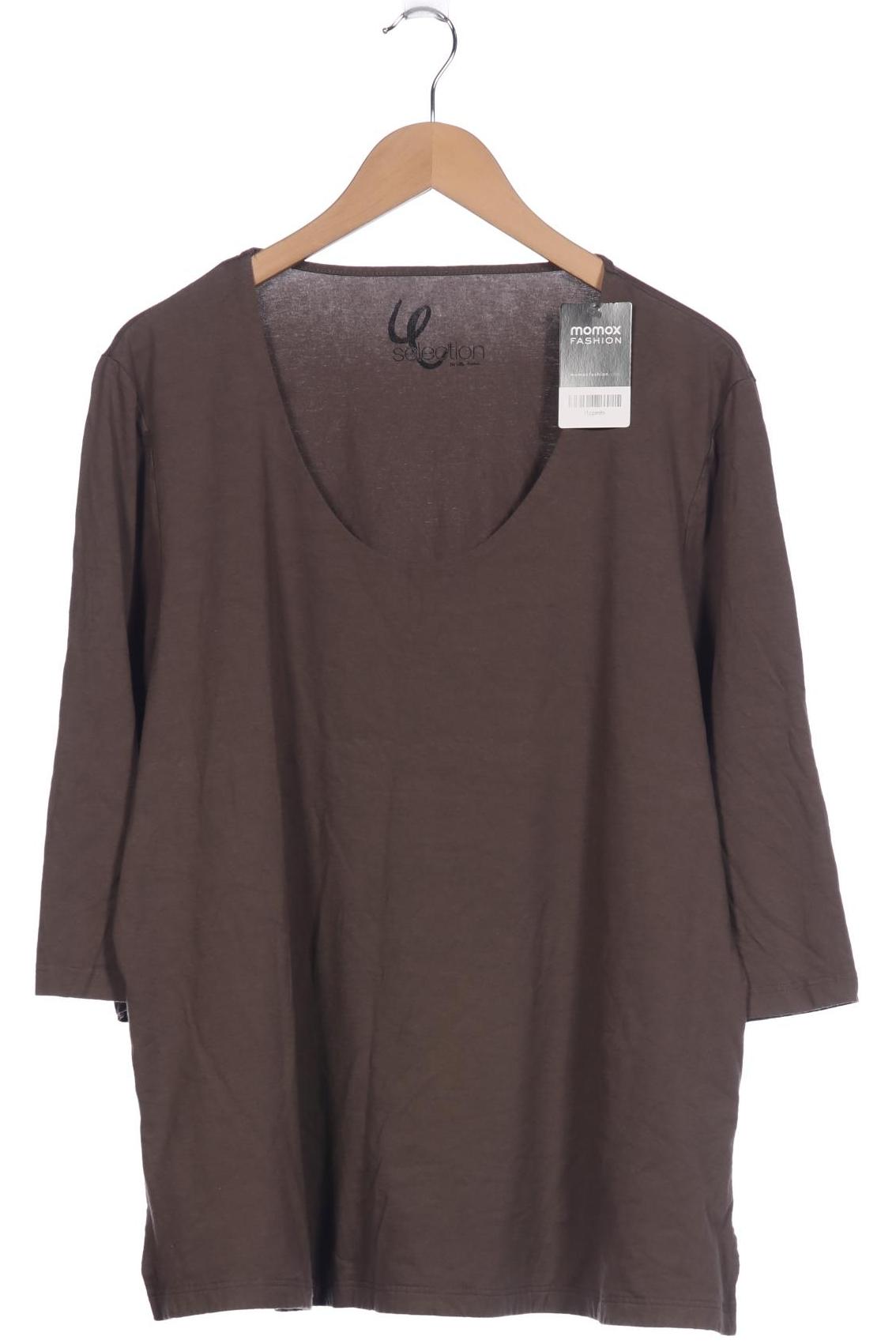 

Ulla Popken Damen T-Shirt, braun, Gr. 50