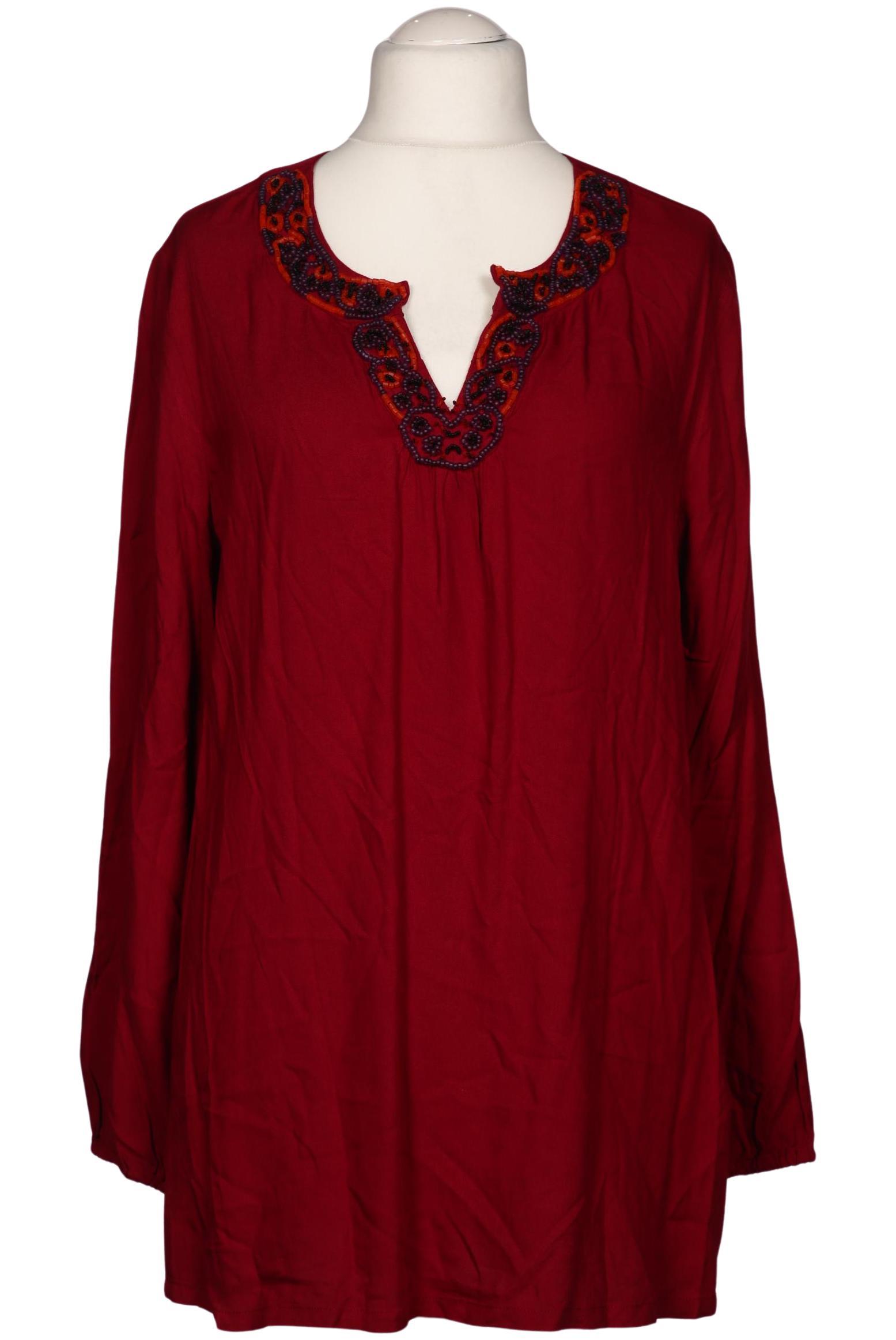 

Ulla Popken Damen Bluse, rot, Gr. 42