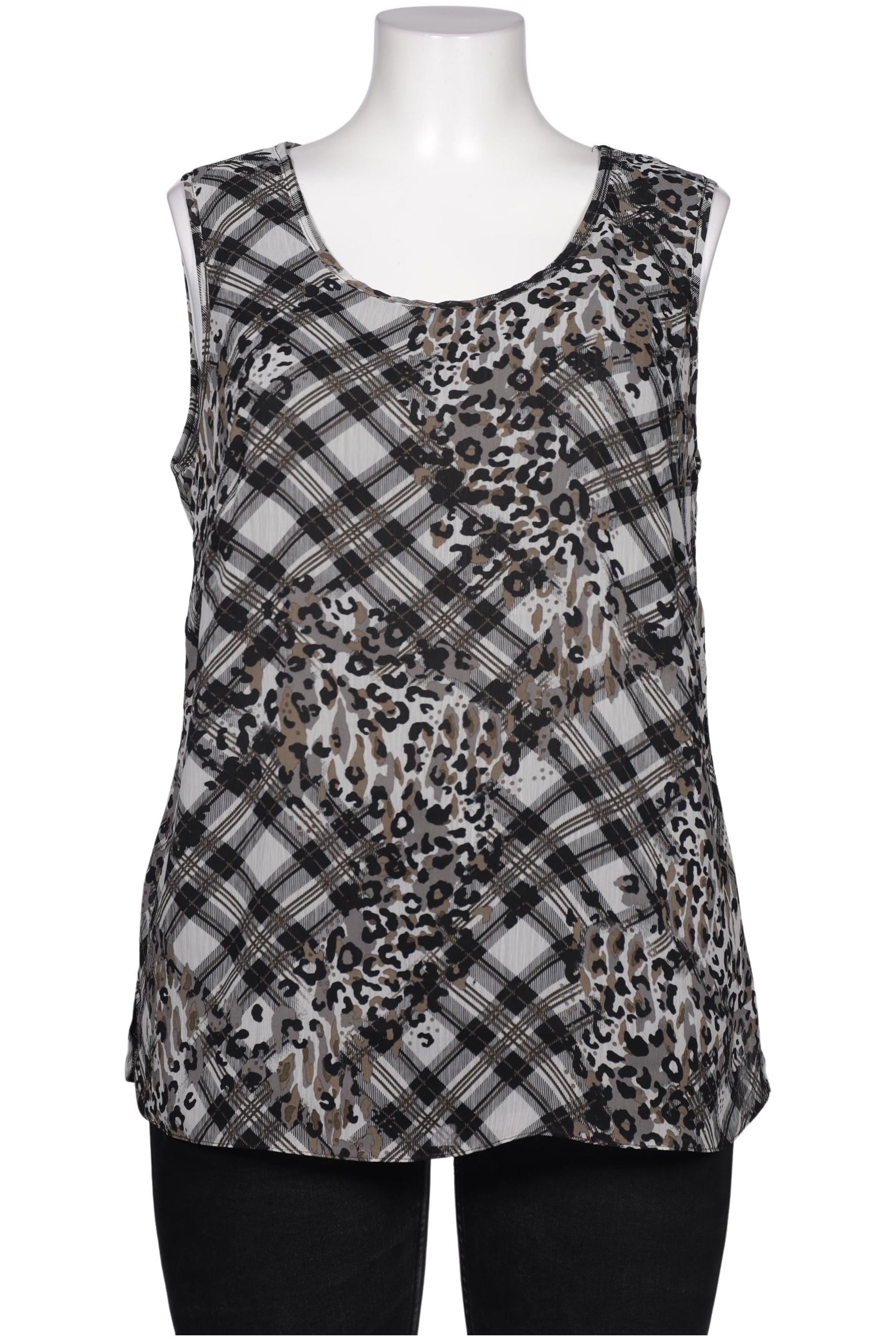 

Ulla Popken Damen Bluse, grau, Gr. 48