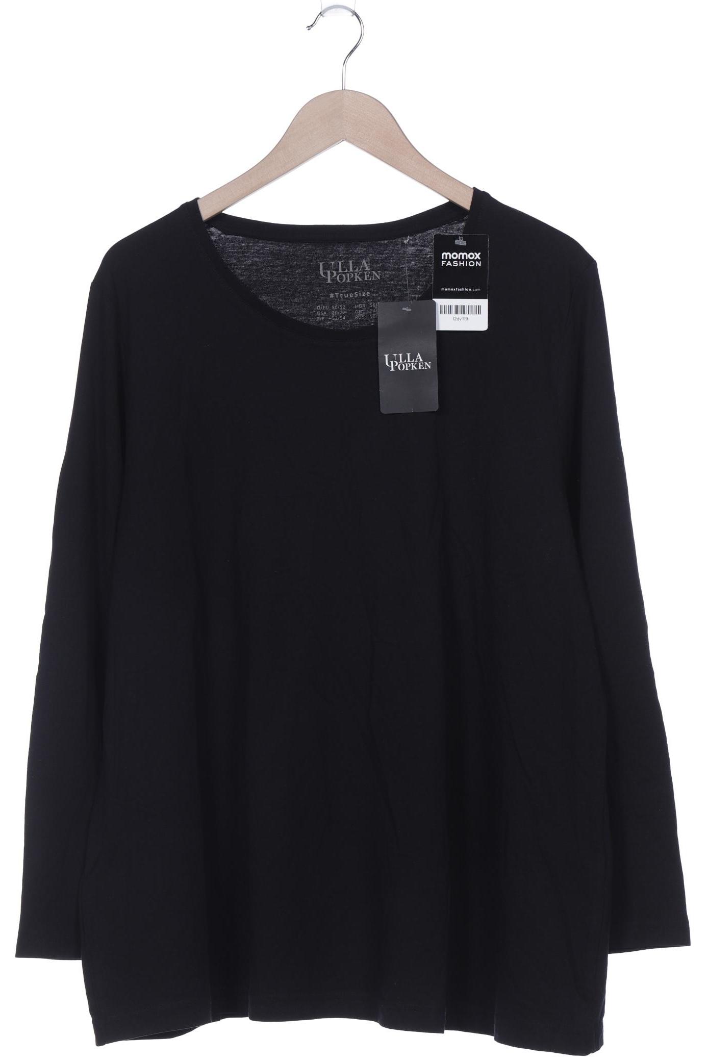 Thumbnail - Ulla Popken Damen Langarmshirt, schwarz, Gr. 50