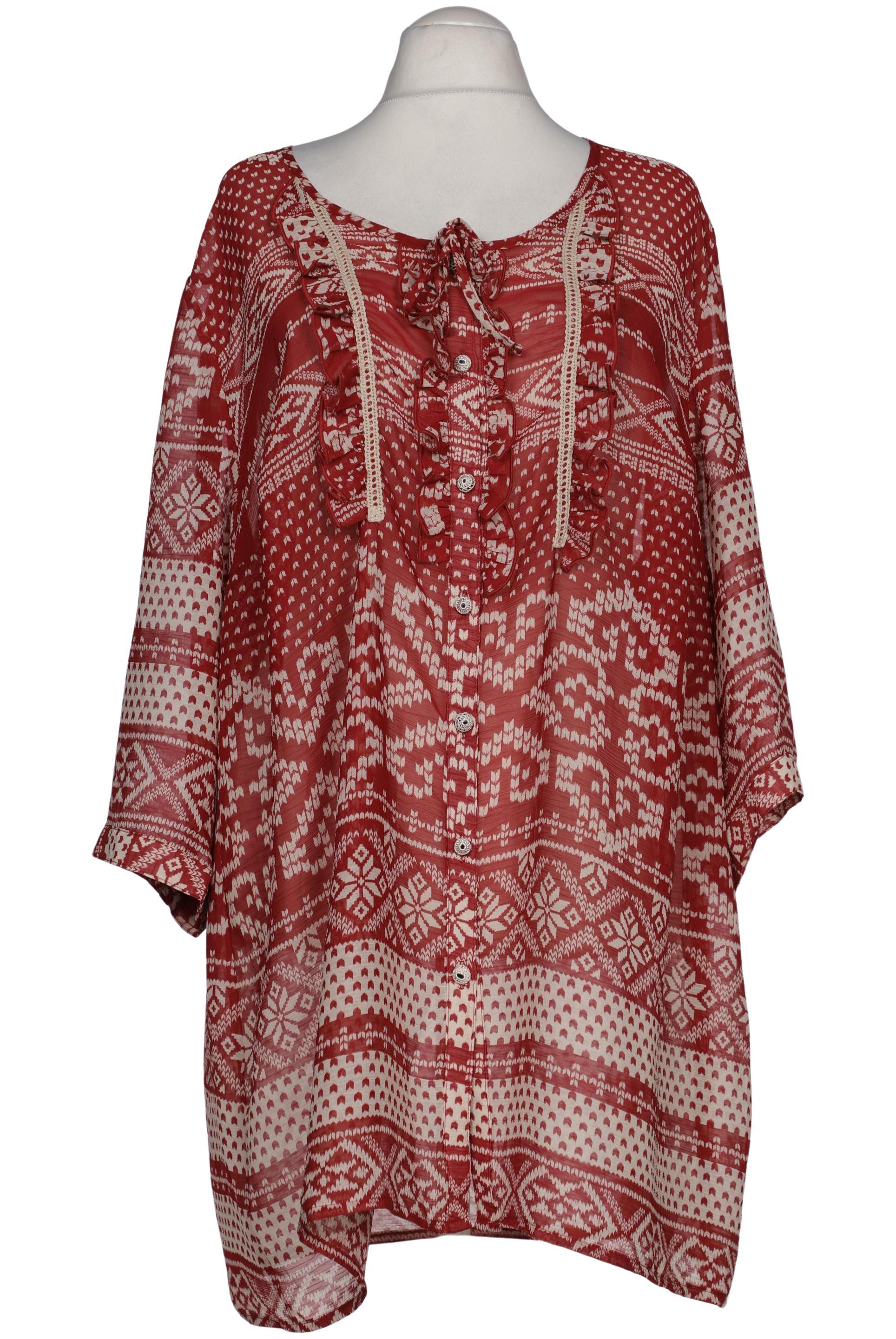 

Ulla Popken Damen Bluse, rot, Gr. 54