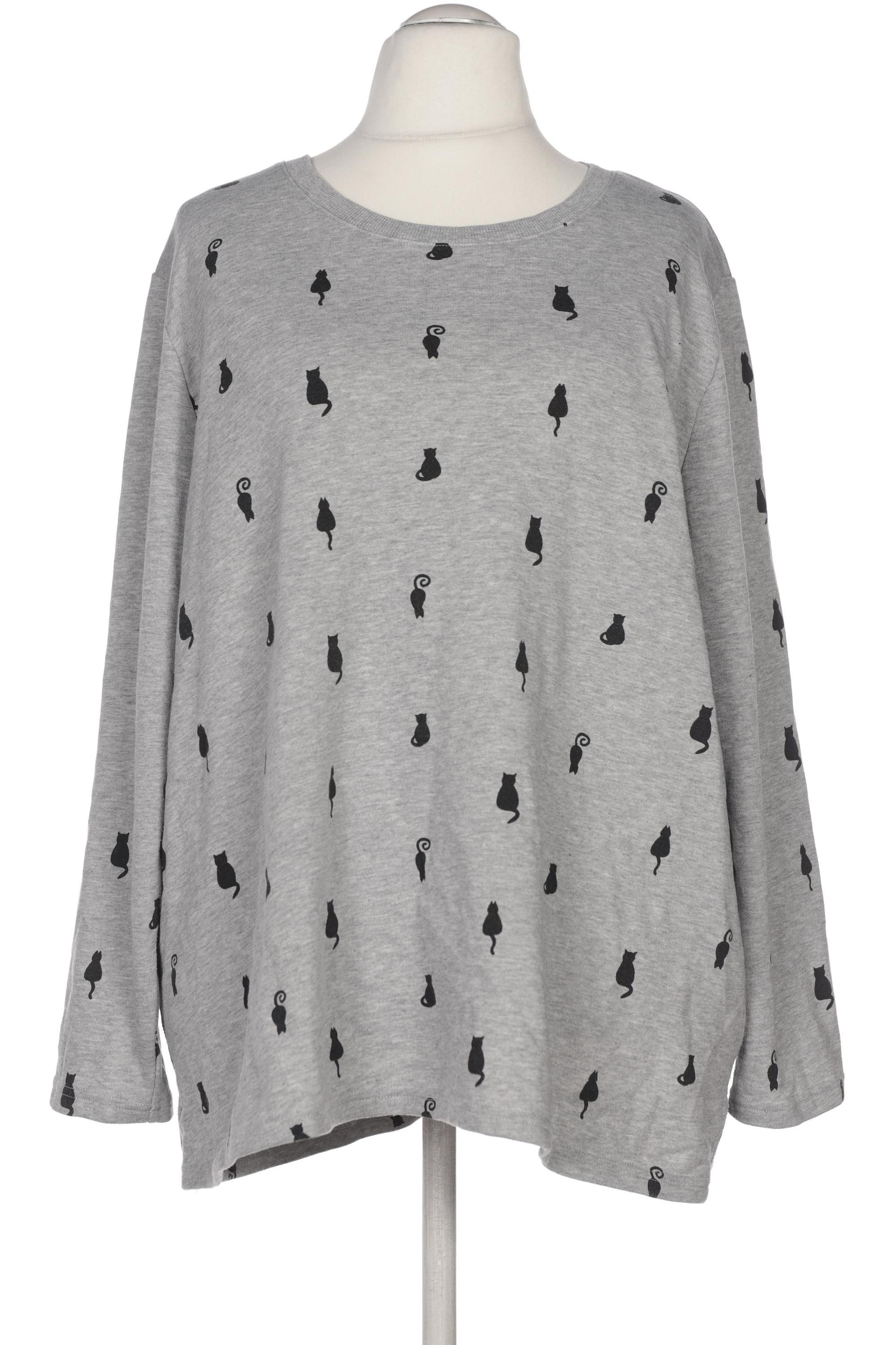 

Ulla Popken Damen Sweatshirt, grau, Gr. 54