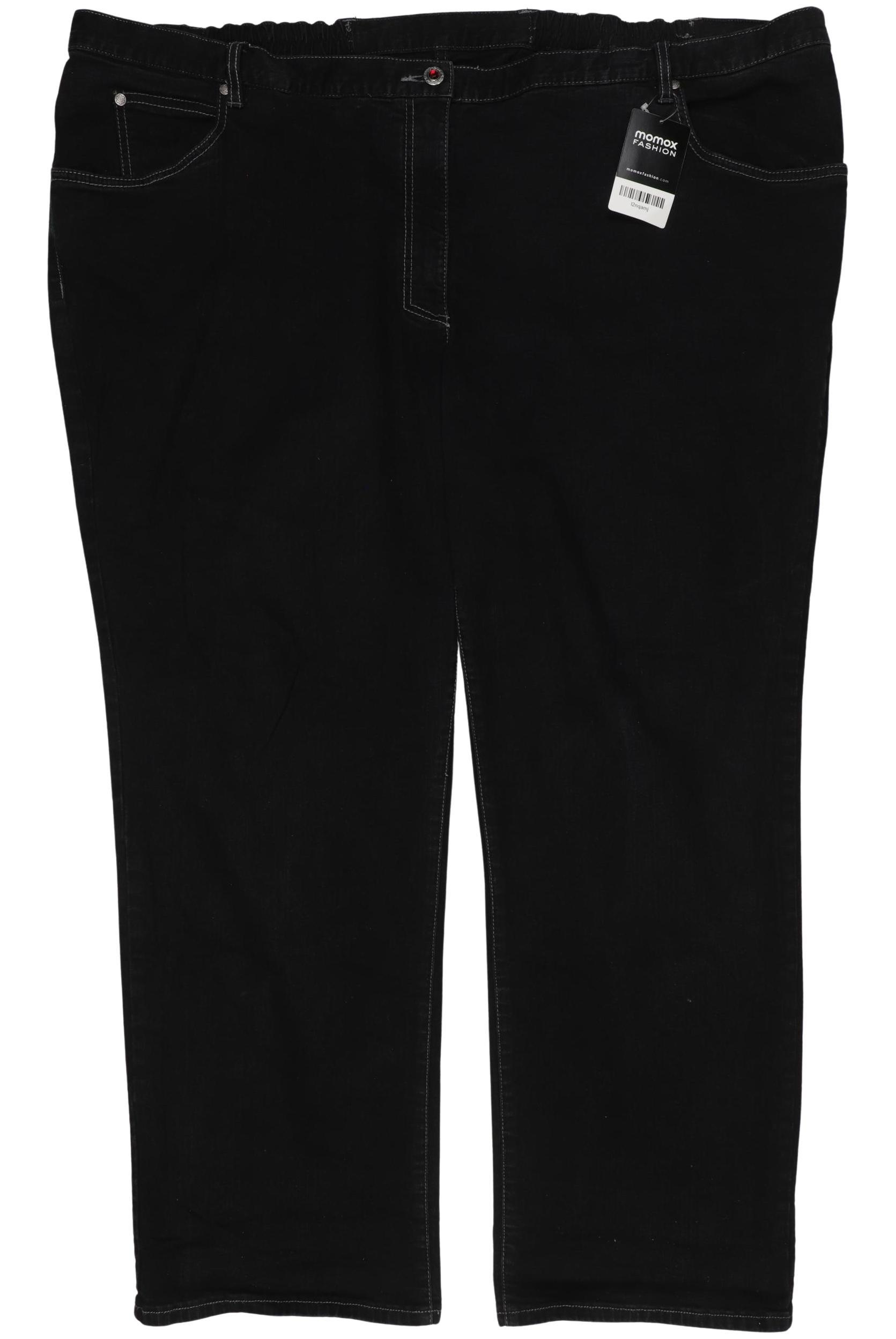 

Ulla Popken Damen Jeans, schwarz, Gr. 28