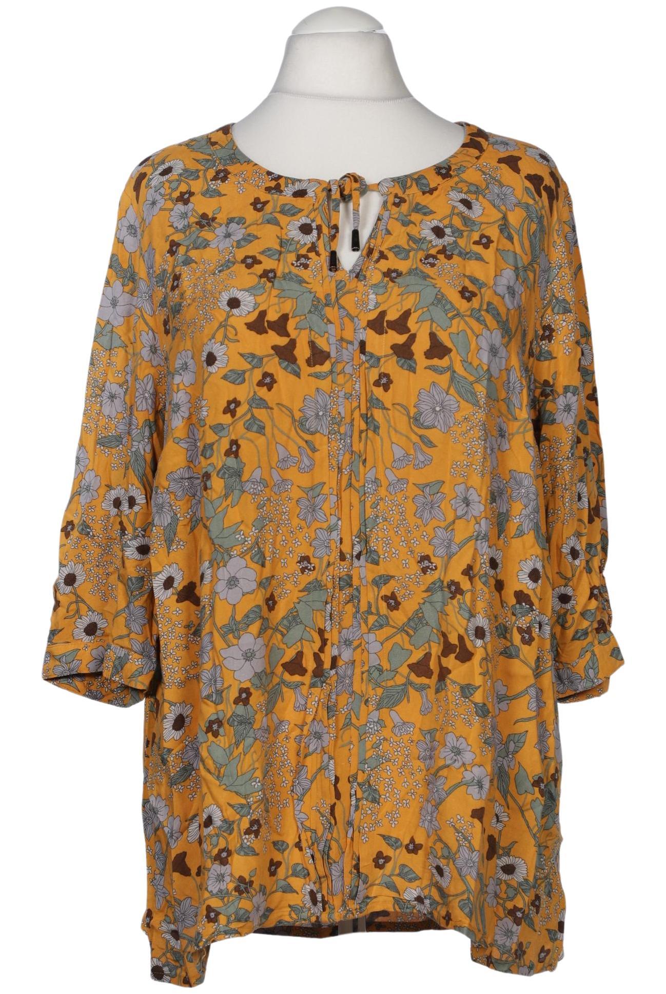 

Ulla Popken Damen Bluse, gelb, Gr. 46