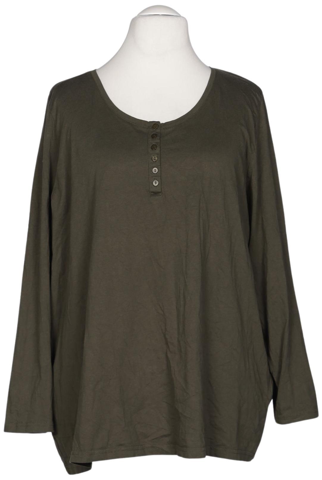 

Ulla Popken Damen Langarmshirt, grün, Gr. 54