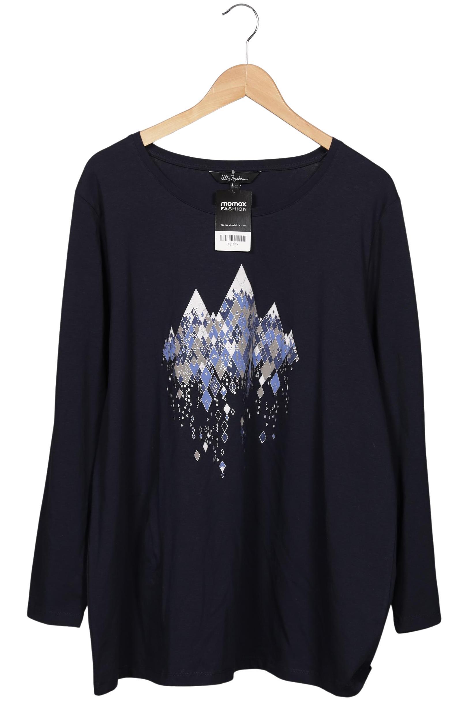 

Ulla Popken Damen Langarmshirt, marineblau, Gr. 50