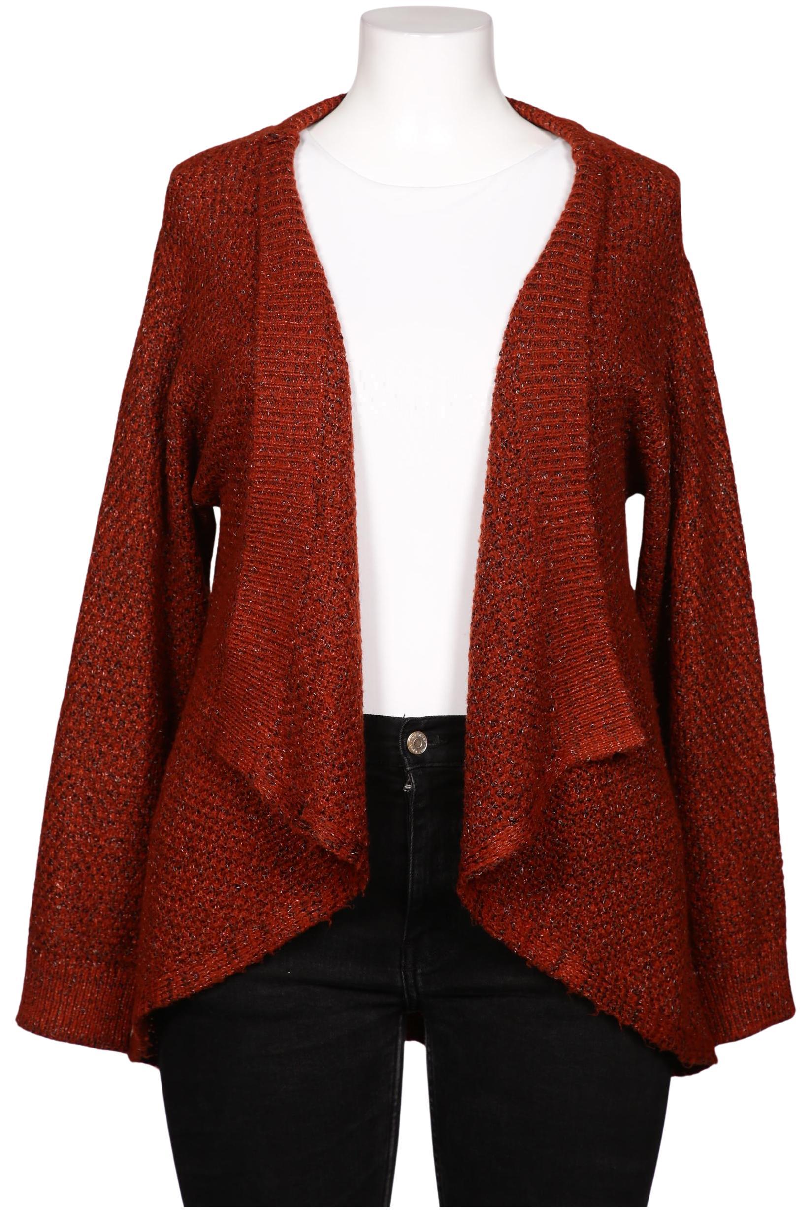 

Ulla Popken Damen Strickjacke, bordeaux, Gr. 42
