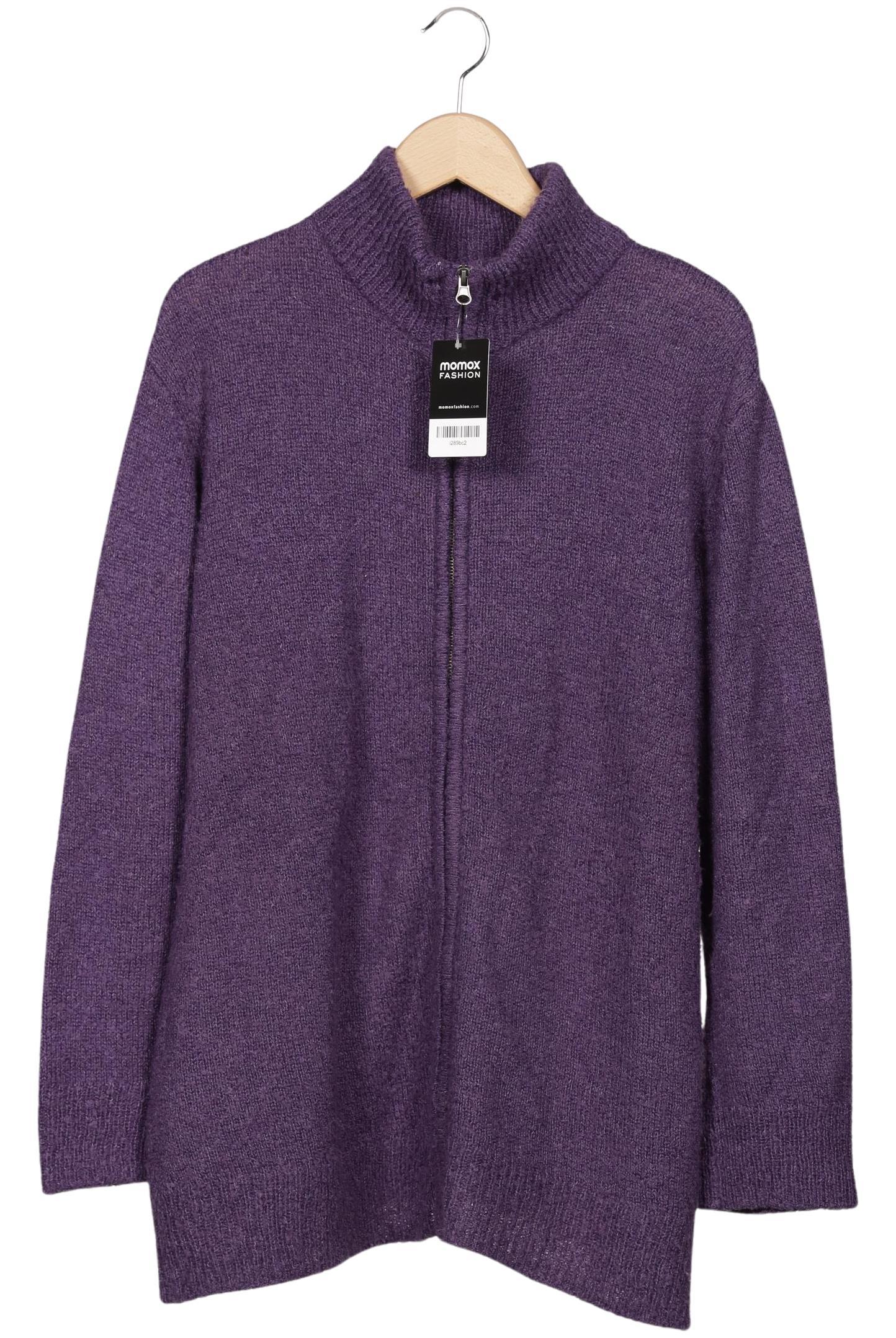 

Ulla Popken Damen Strickjacke, flieder, Gr. 46