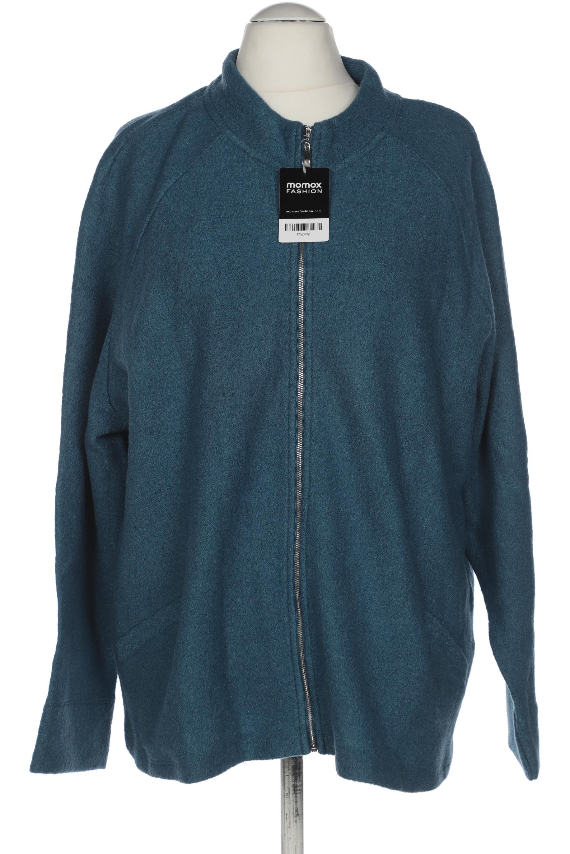 

Ulla Popken Damen Strickjacke, blau, Gr. 54
