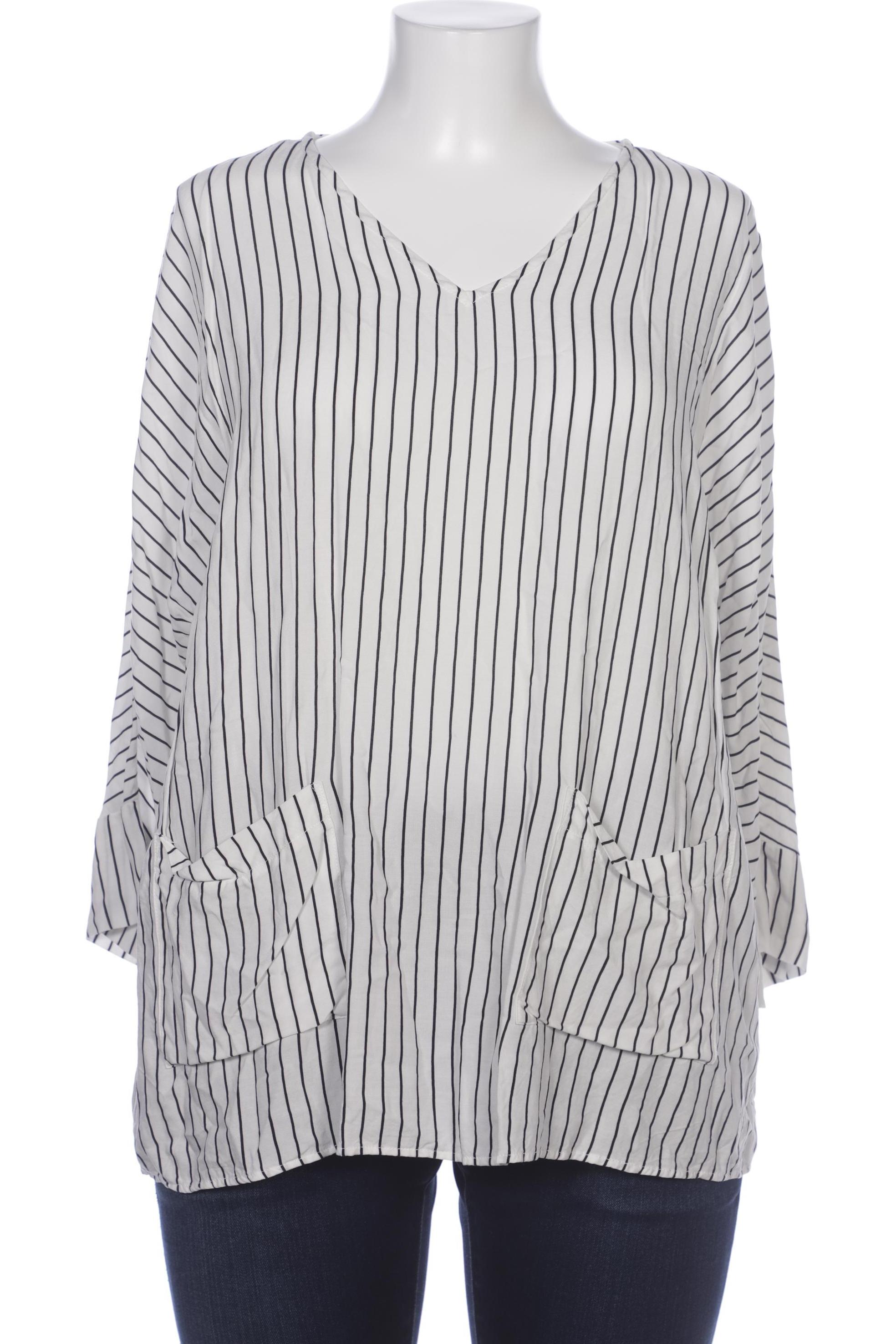 

Ulla Popken Damen Bluse, weiß, Gr. 48